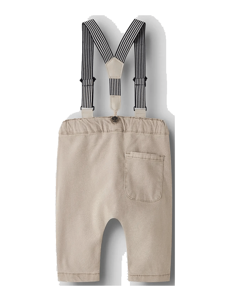 name it - NBMBEN BOW TAP TWI PANT WB 2160-PO F - tapered jeans - chateau gray - 1