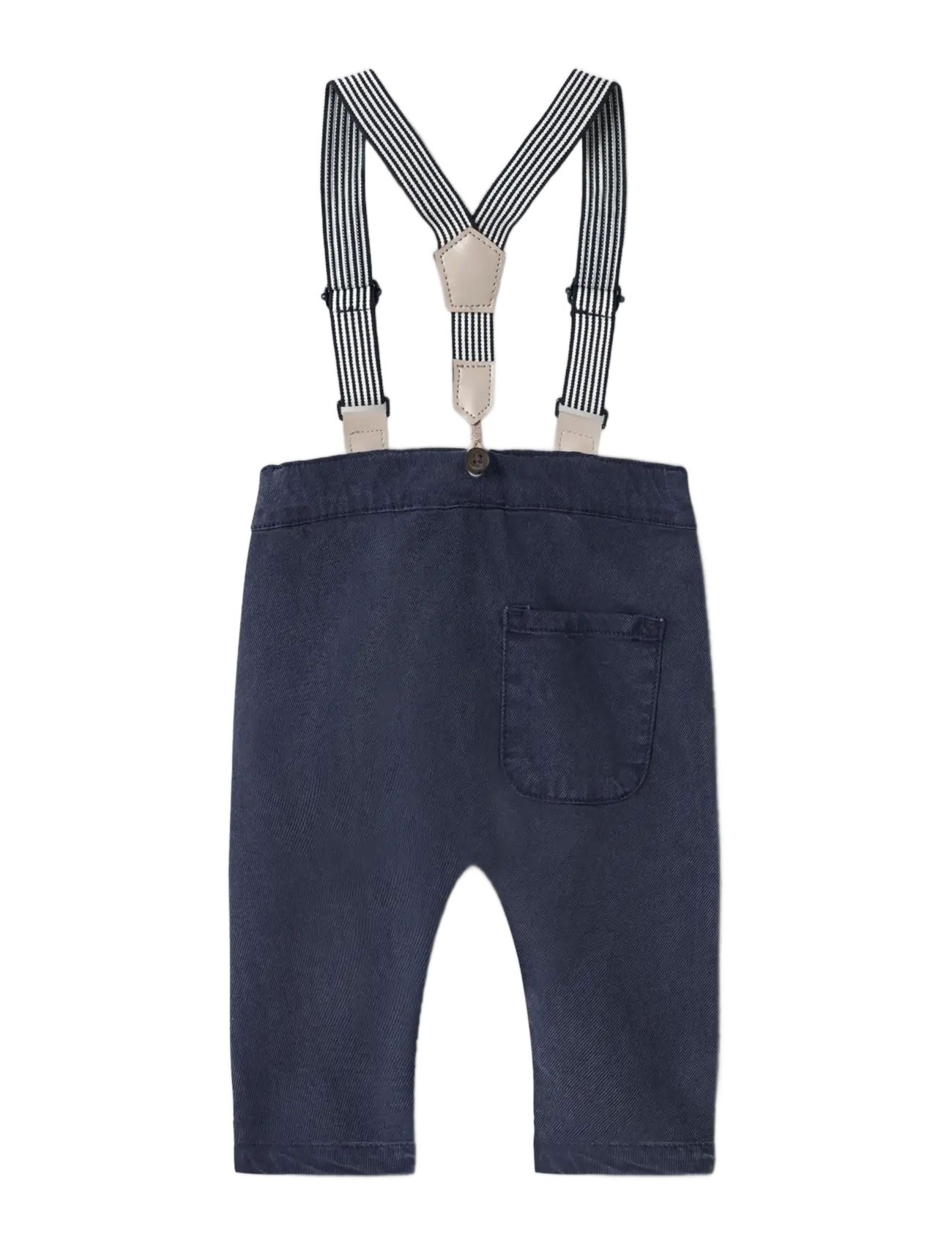name it - NBMBEN BOW TAP TWI PANT WB 2160-PO F - tapered-lõikega teksad - navy blazer - 1