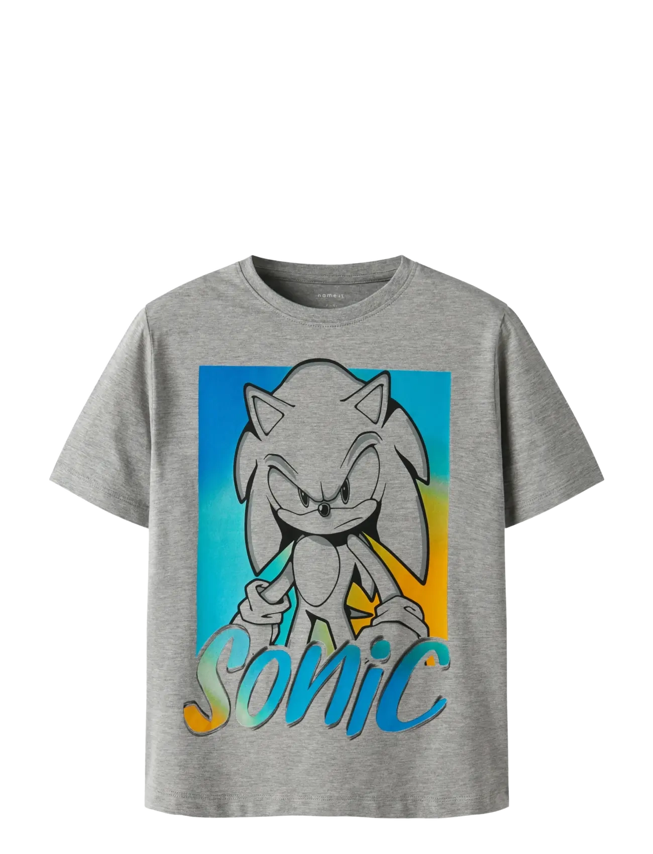 name it NKMDARIUS SONIC NREG SS TOP BOX SKY - Kläder - GREY MELANGE / grey