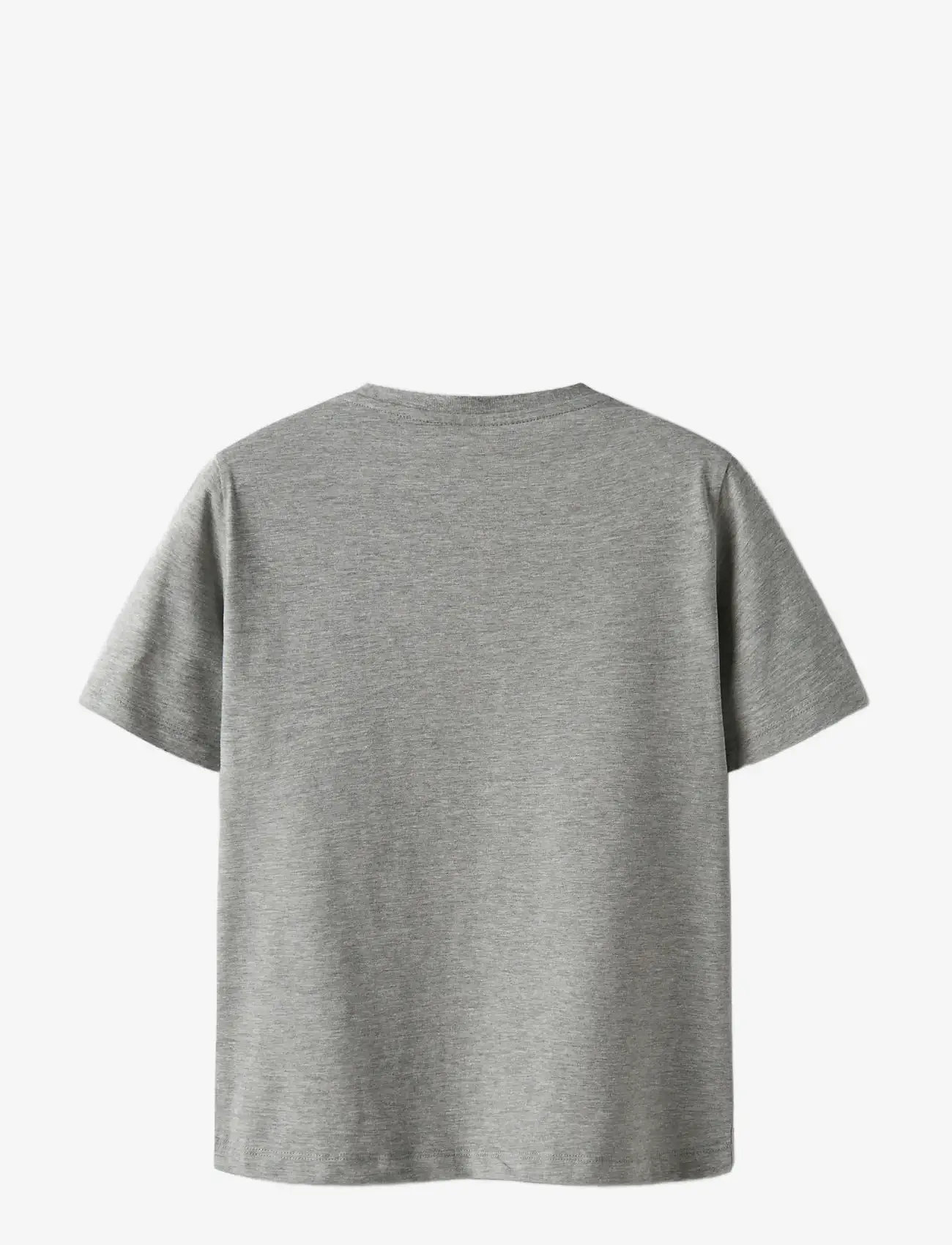 name it - NKMDARIUS SONIC NREG SS TOP BOX SKY - kortærmede t-shirts - grey melange - 1