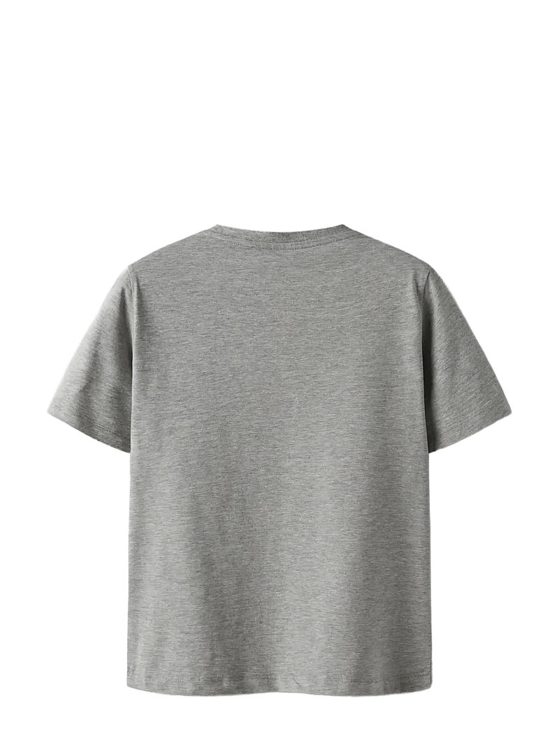 name it - NKMDARIUS SONIC NREG SS TOP BOX SKY - kortærmede t-shirts - grey melange - 1