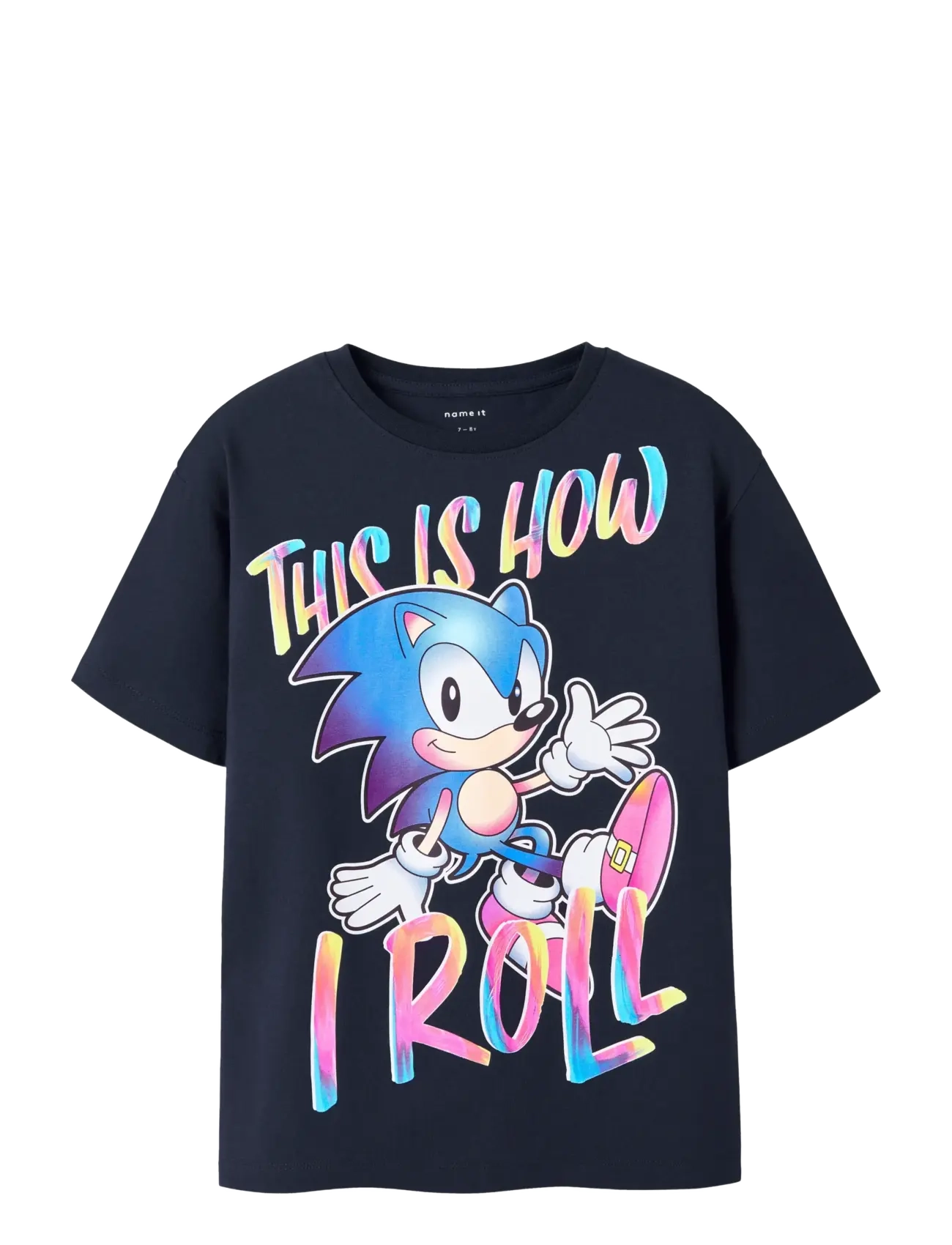 name it NKMDARIUS SONIC NREG SS TOP BOX SKY - Teismelised 140-176 - NAVY BLAZER / navy