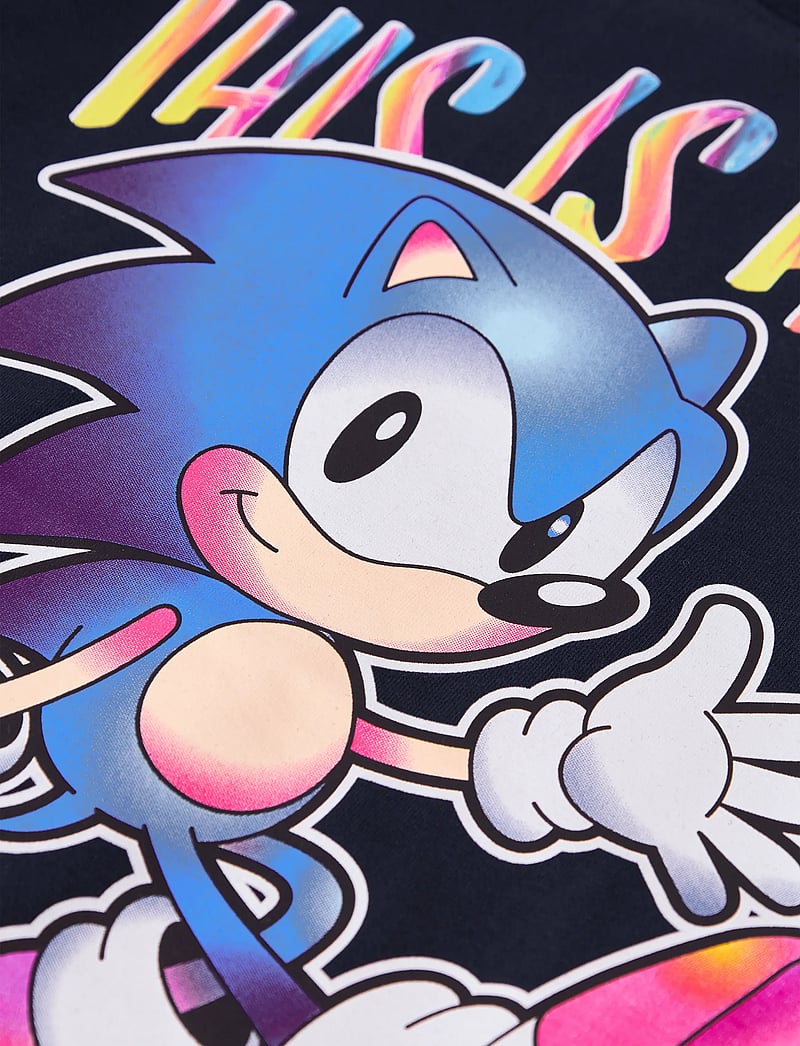 name it - NKMDARIUS SONIC NREG SS TOP BOX SKY - kortærmede t-shirts - navy blazer - 2