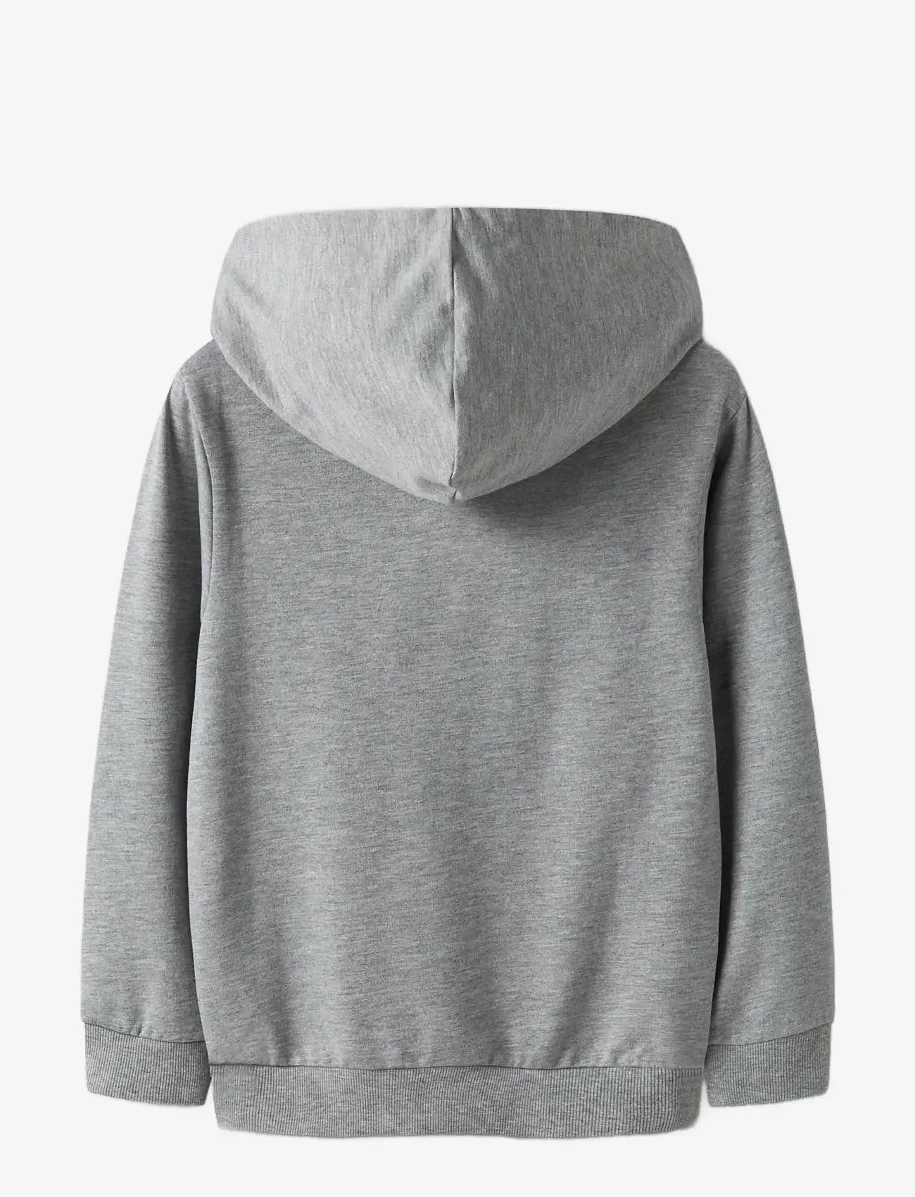 name it - NKMDEEP BOD NREG SWEAT WH BRU SKY - hoodies - grey melange - 2
