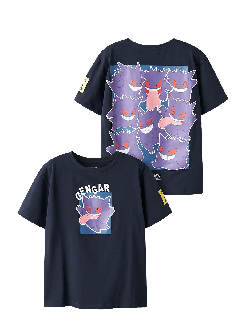 name it - NKMJEB POKEMON SS NREG TOP BOX NOOS SKY - lühikeste varrukatega t-särgid - navy blazer - 1