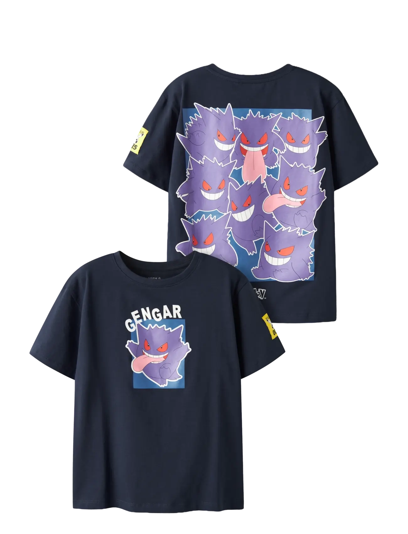 name it - NKMJEB POKEMON SS NREG TOP BOX NOOS SKY - kortærmede t-shirts - navy blazer - 1