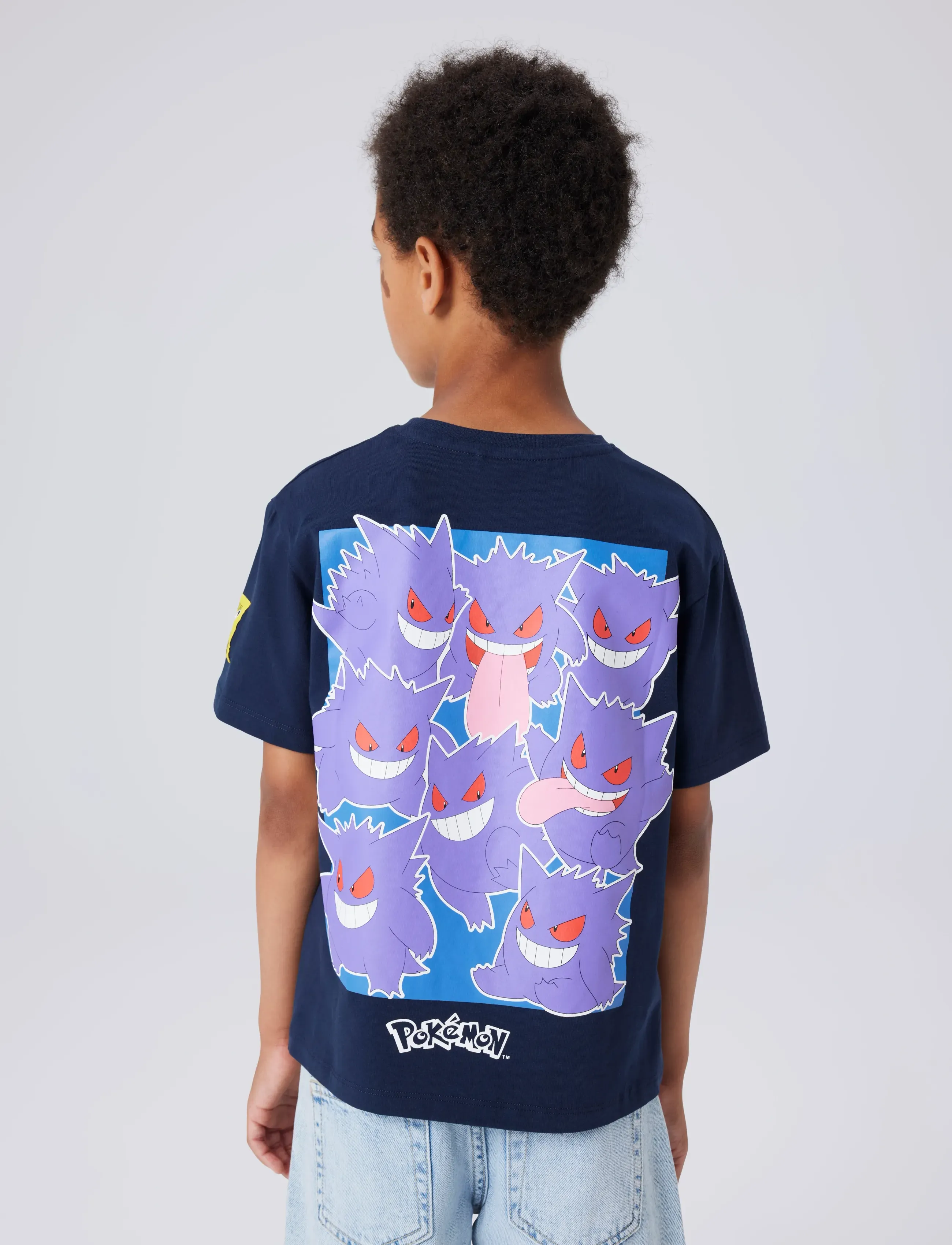 name it - NKMJEB POKEMON SS NREG TOP BOX NOOS SKY - kortærmede t-shirts - navy blazer - 3
