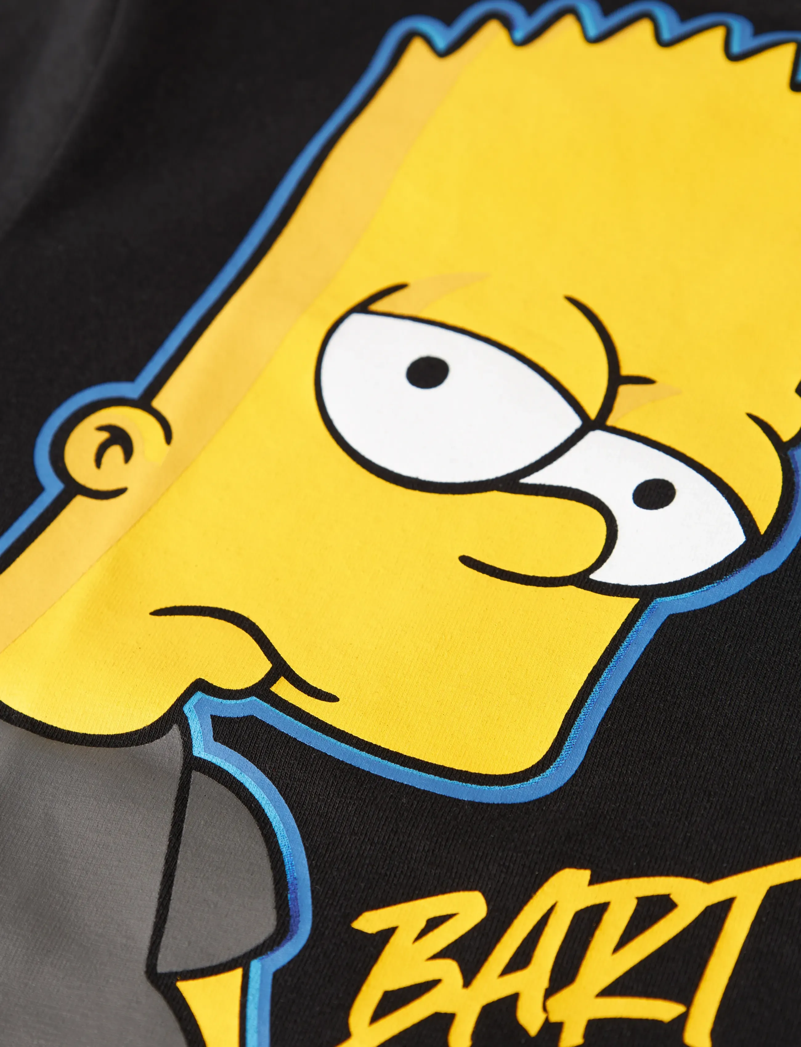 name it - NKMJUDA SIMPSONS NREG SS TOP BOX BFU - kortärmade t-shirts - black - 3
