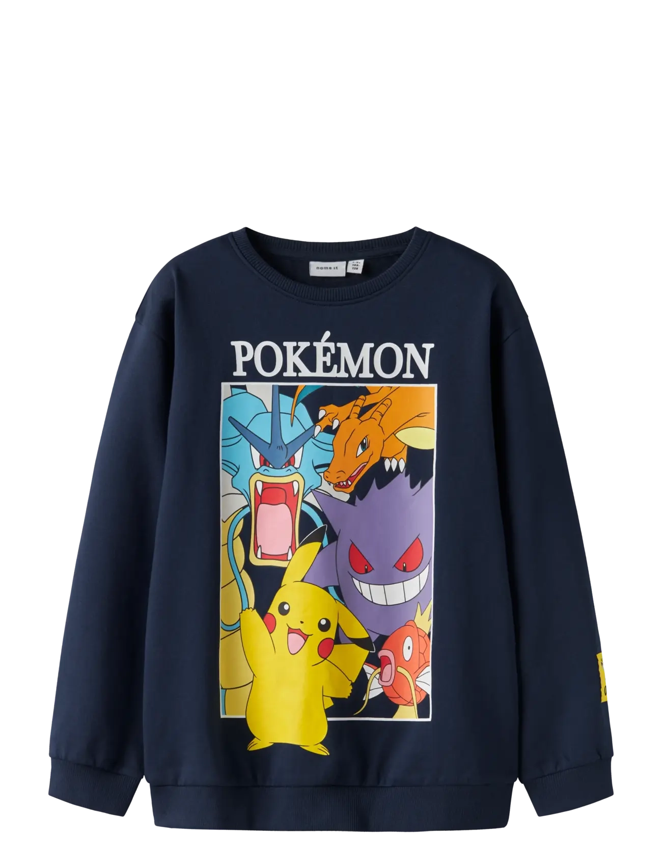 name it NKMJOBI POKEMON NREG SWEAT BRU BOX SKY - Teismelised 140-176 - NAVY BLAZER / navy