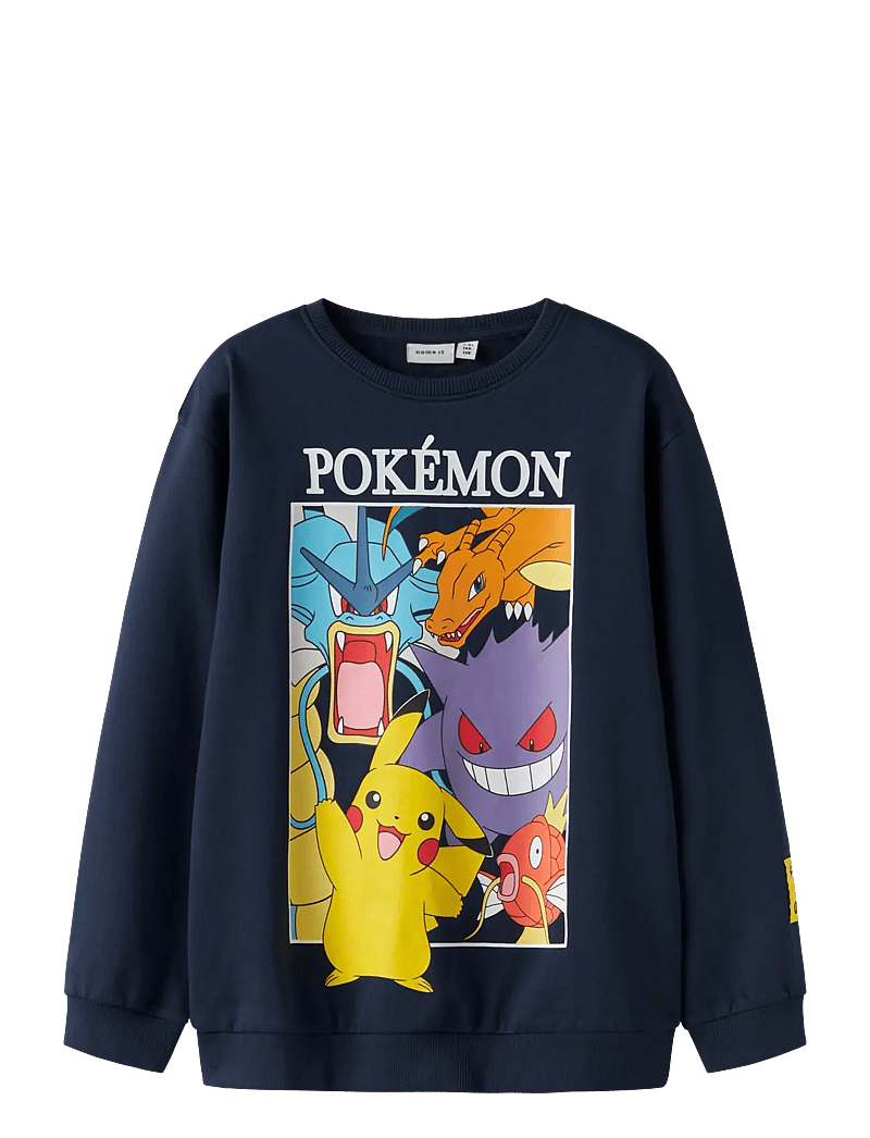 name it - NKMJOBI POKEMON NREG SWEAT BRU BOX SKY - sweatshirts - navy blazer - 1
