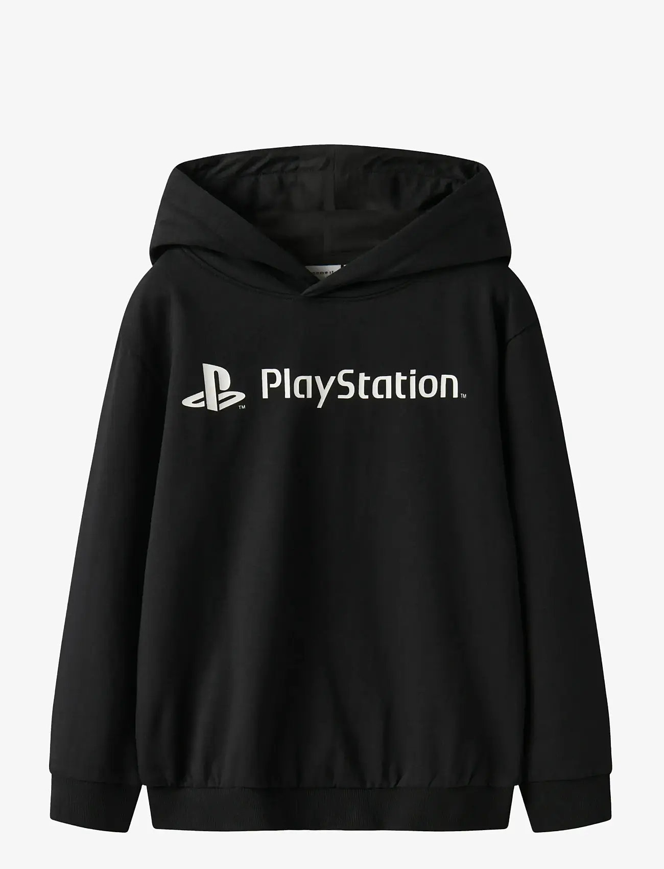 name it - NKMDARIO PS NREG SWEAT WH BRU BFU - sweatshirts - black - 1