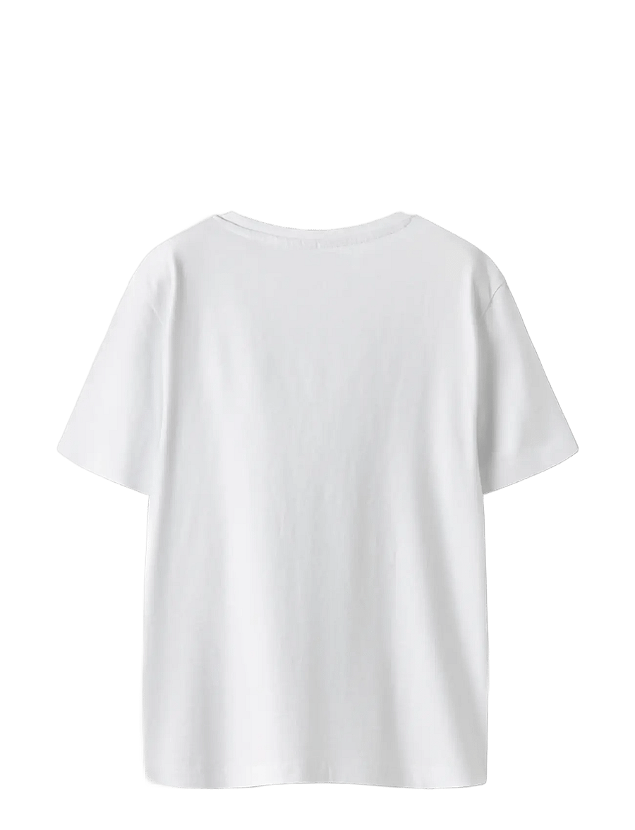 name it - NKMDI MINECRAFT SS NREG TOP BOX NOOS BFU - kortærmede t-shirts - bright white - 2