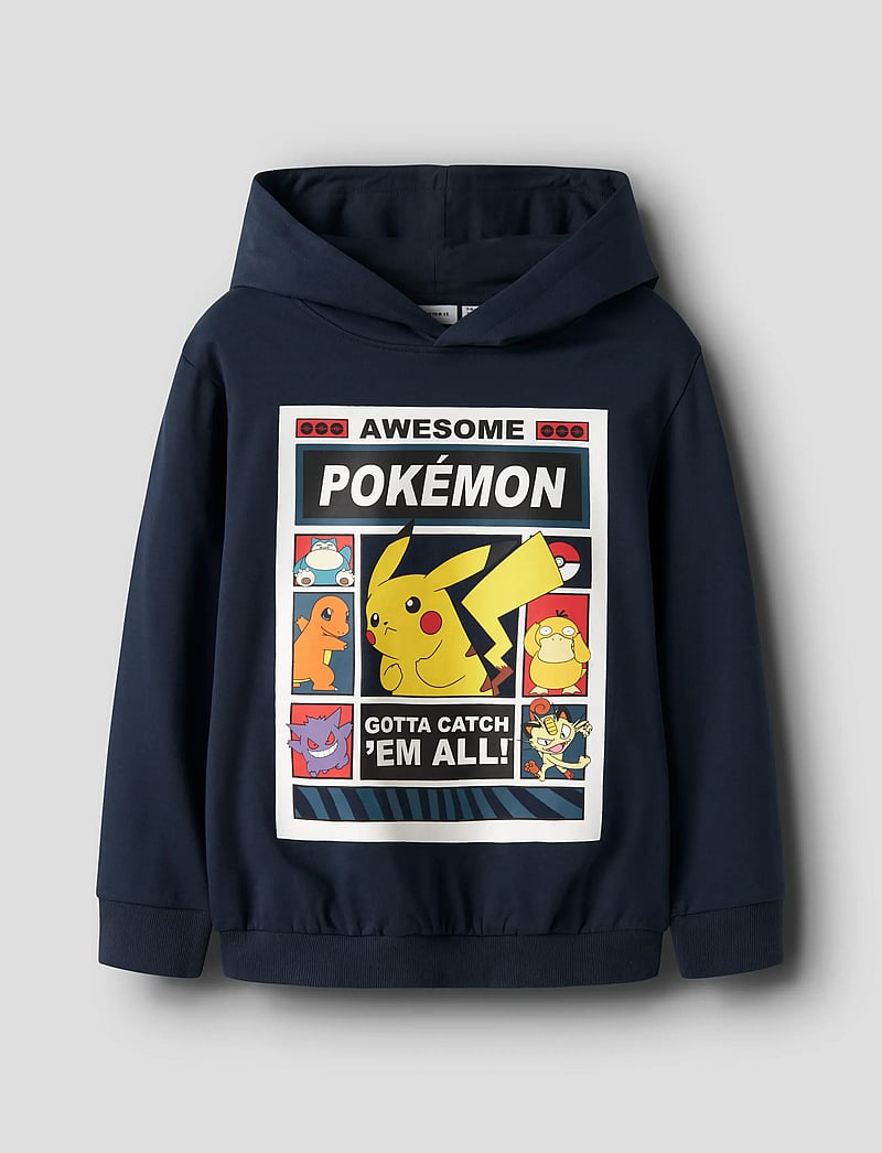 name it - NKMDU POKEMON NREG SWE WH BRU NOOS SKY - hoodies - navy blazer - 3