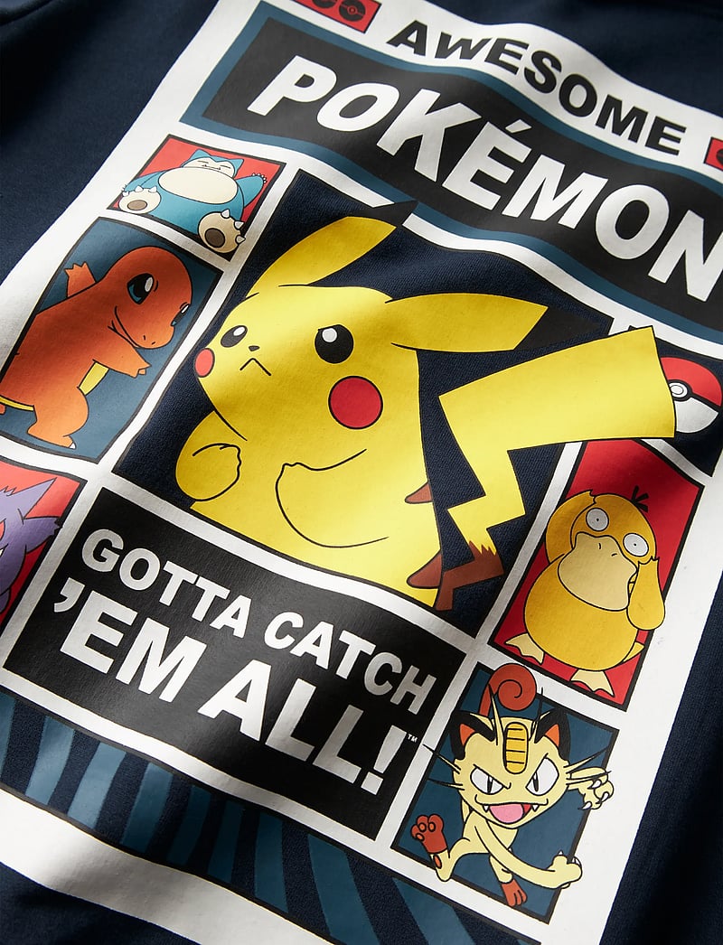 name it - NKMDU POKEMON NREG SWE WH BRU NOOS SKY - hoodies - navy blazer - 4