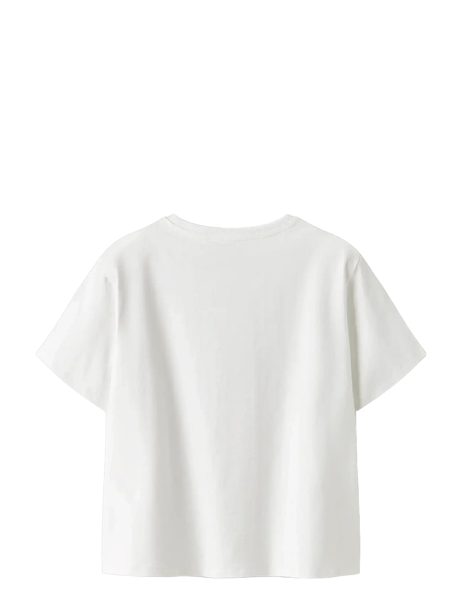 name it - NKFDYDISSI MONET SS NREG TOP NOOS ART - t-shirts à manches courtes - cloud dancer - 2