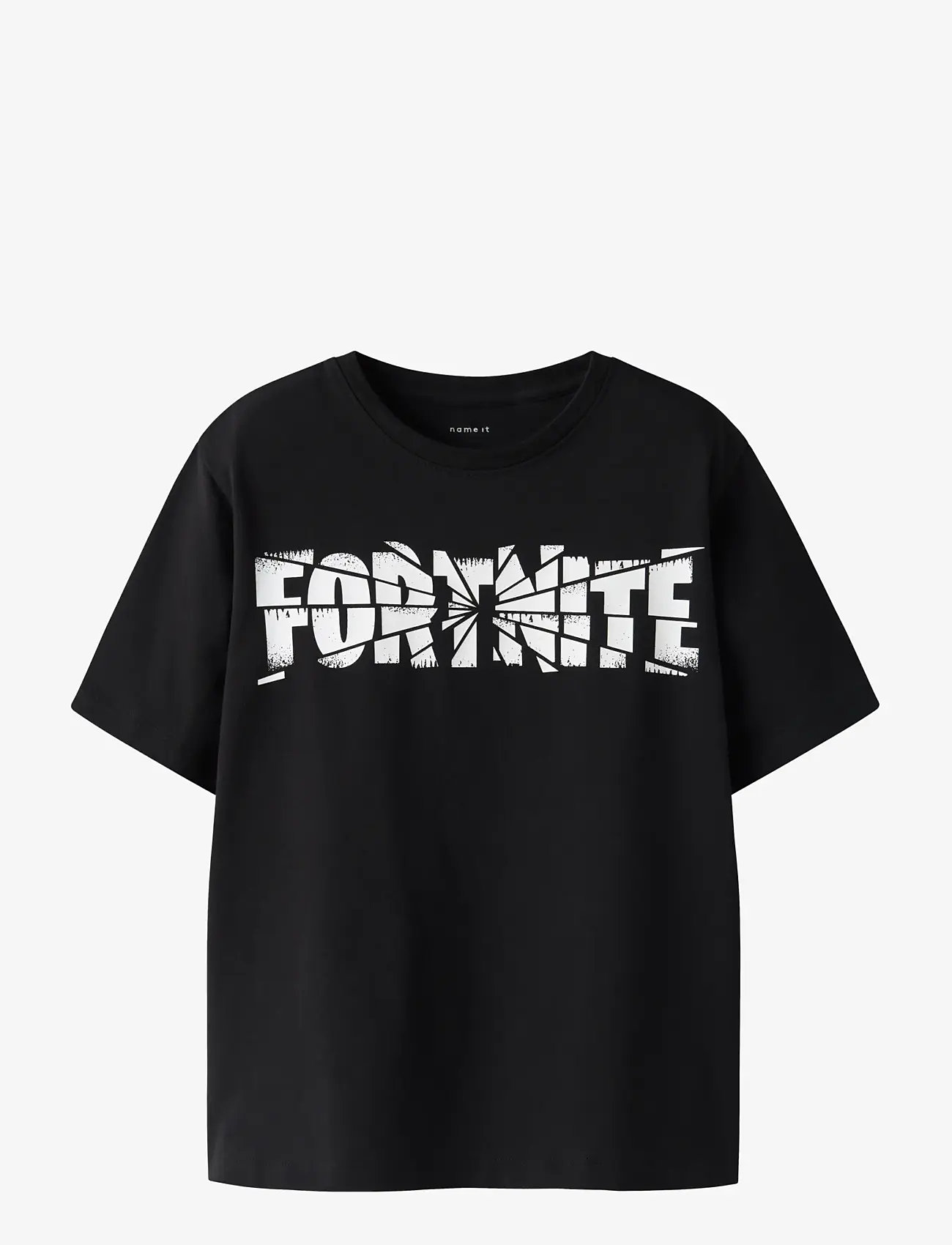 name it - NKMJAMBA FORTNITE SS NREG TOP NOOS BFU - kortärmade t-shirts - black - 1