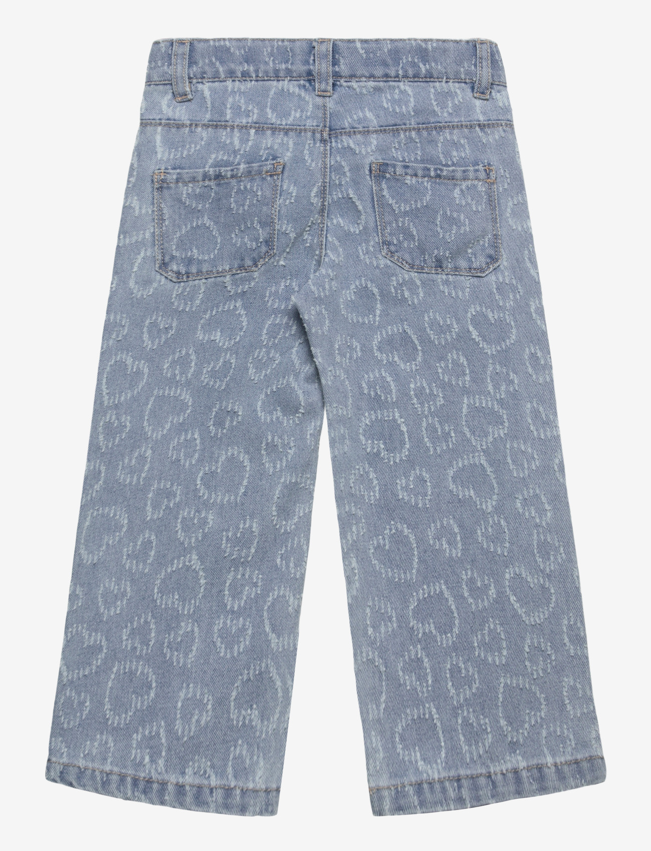 name it - NMFROSE WIDE HEART JEANS 2015-DS H - wide leg jeans - light blue denim - 1