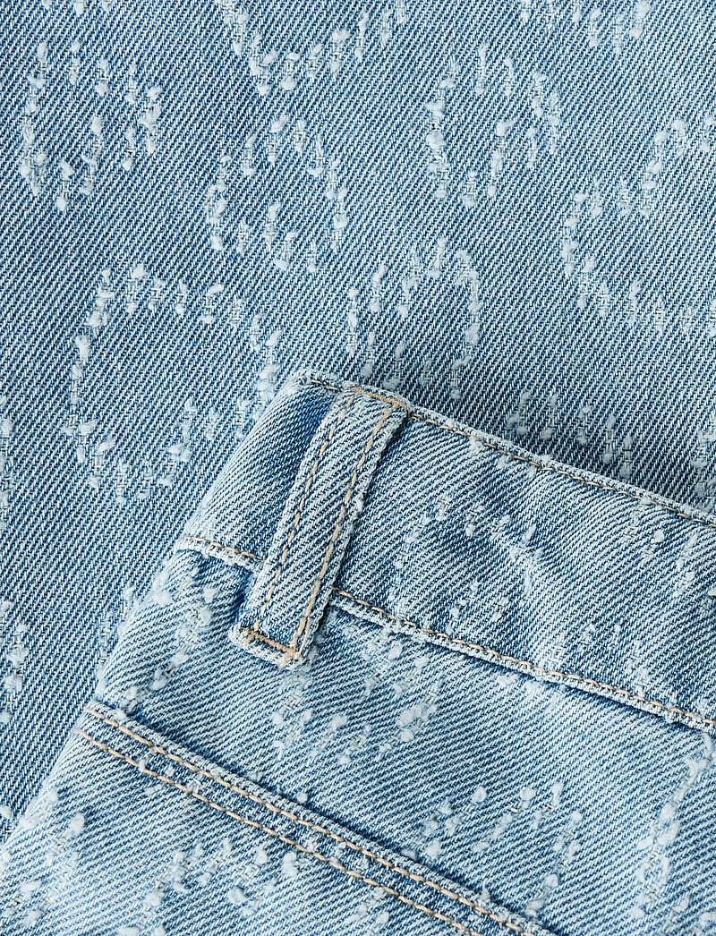 name it - NMFROSE WIDE HEART JEANS 2015-DS H - wide leg jeans - light blue denim - 3