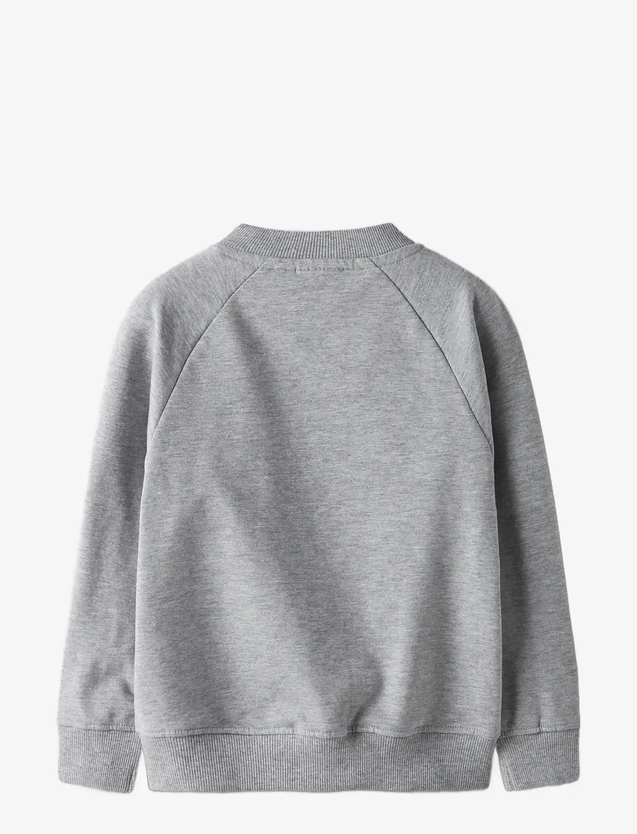 name it - NMMTALLI NREG SWEAT CARD UNB - sweatshirts - grey melange - 1