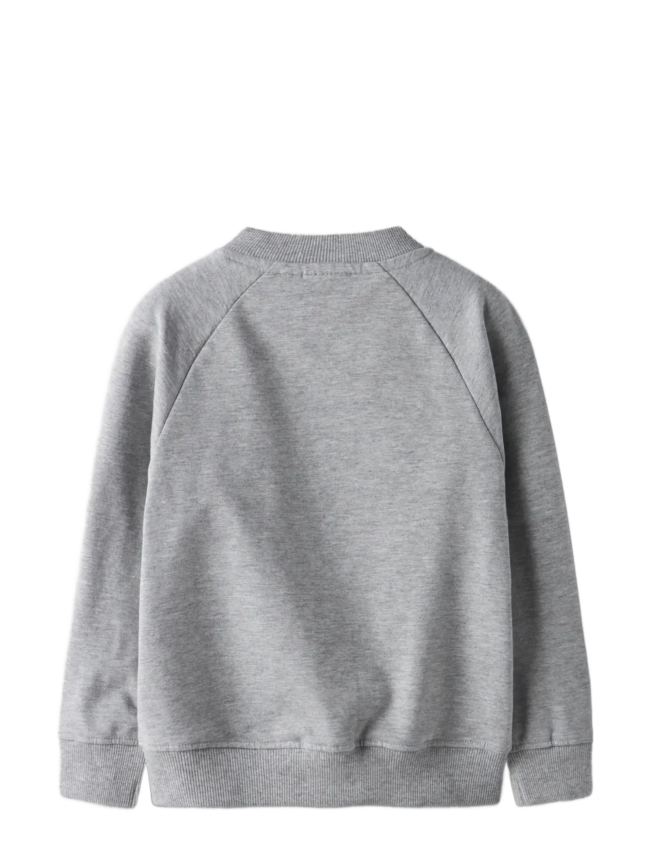 name it - NMMTALLI NREG SWEAT CARD UNB - sweatshirts - grey melange - 1