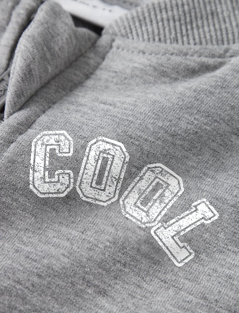 name it - NMMTALLI NREG SWEAT CARD UNB - sweatshirts - grey melange - 2