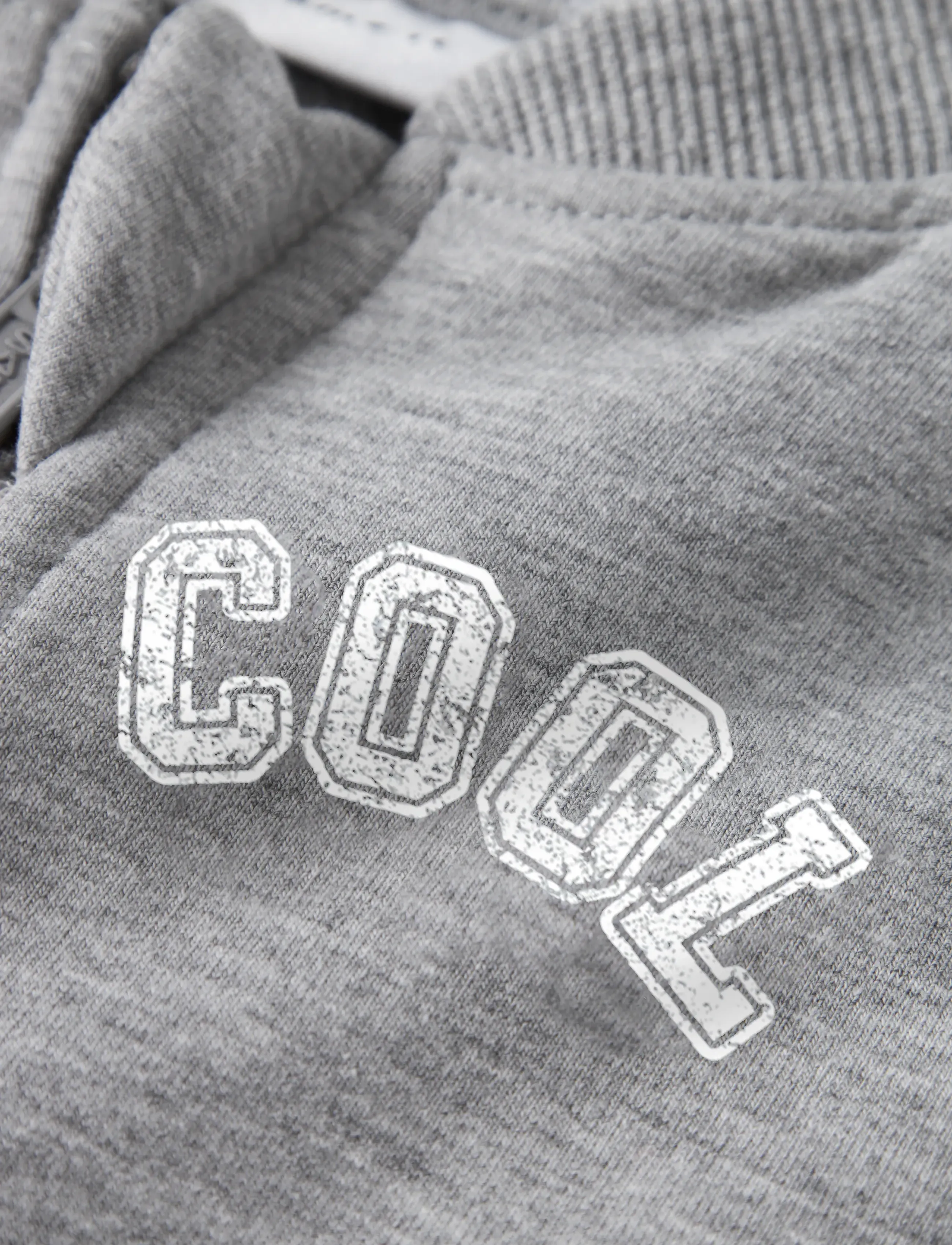name it - NMMTALLI NREG SWEAT CARD UNB - sweatshirts - grey melange - 2