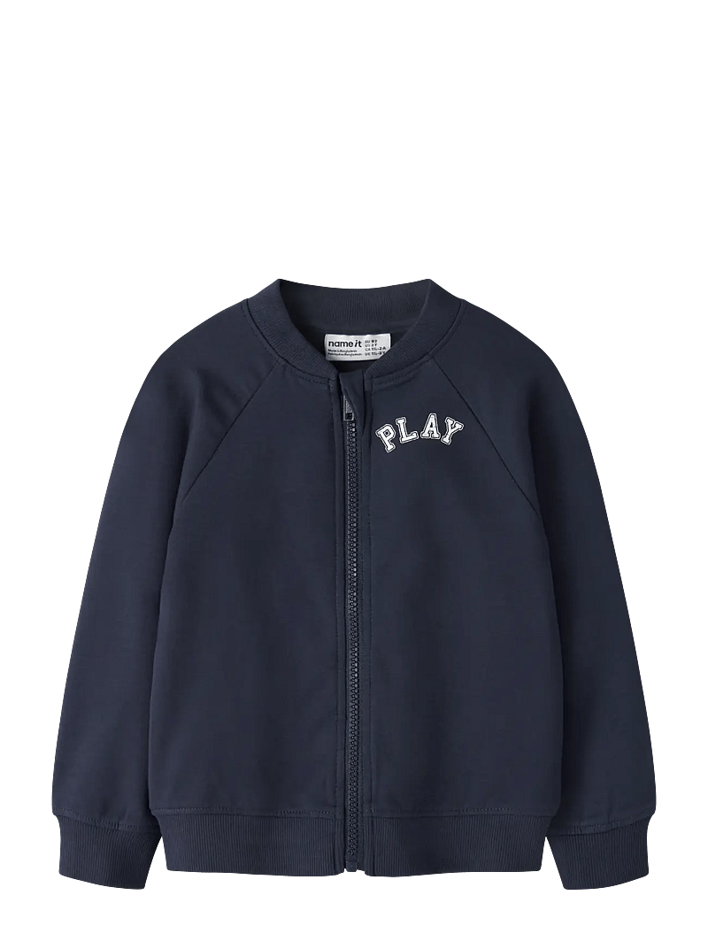 name it - NMMTALLI NREG SWEAT CARD UNB - sweatshirts - navy blazer - 0