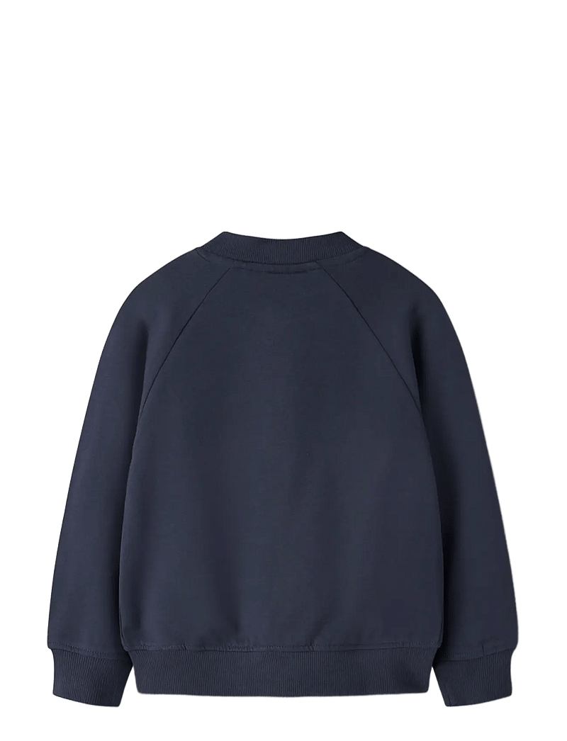 name it - NMMTALLI NREG SWEAT CARD UNB - sweatshirts - navy blazer - 1