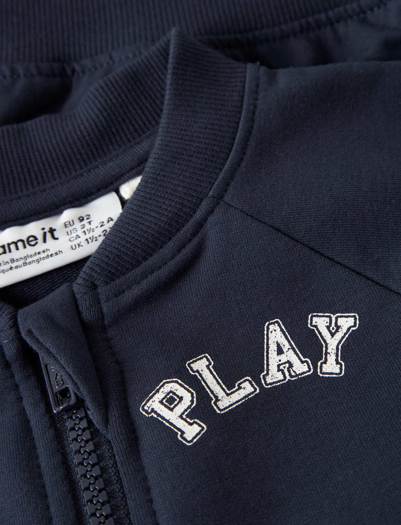 name it - NMMTALLI NREG SWEAT CARD UNB - sweatshirts - navy blazer - 2