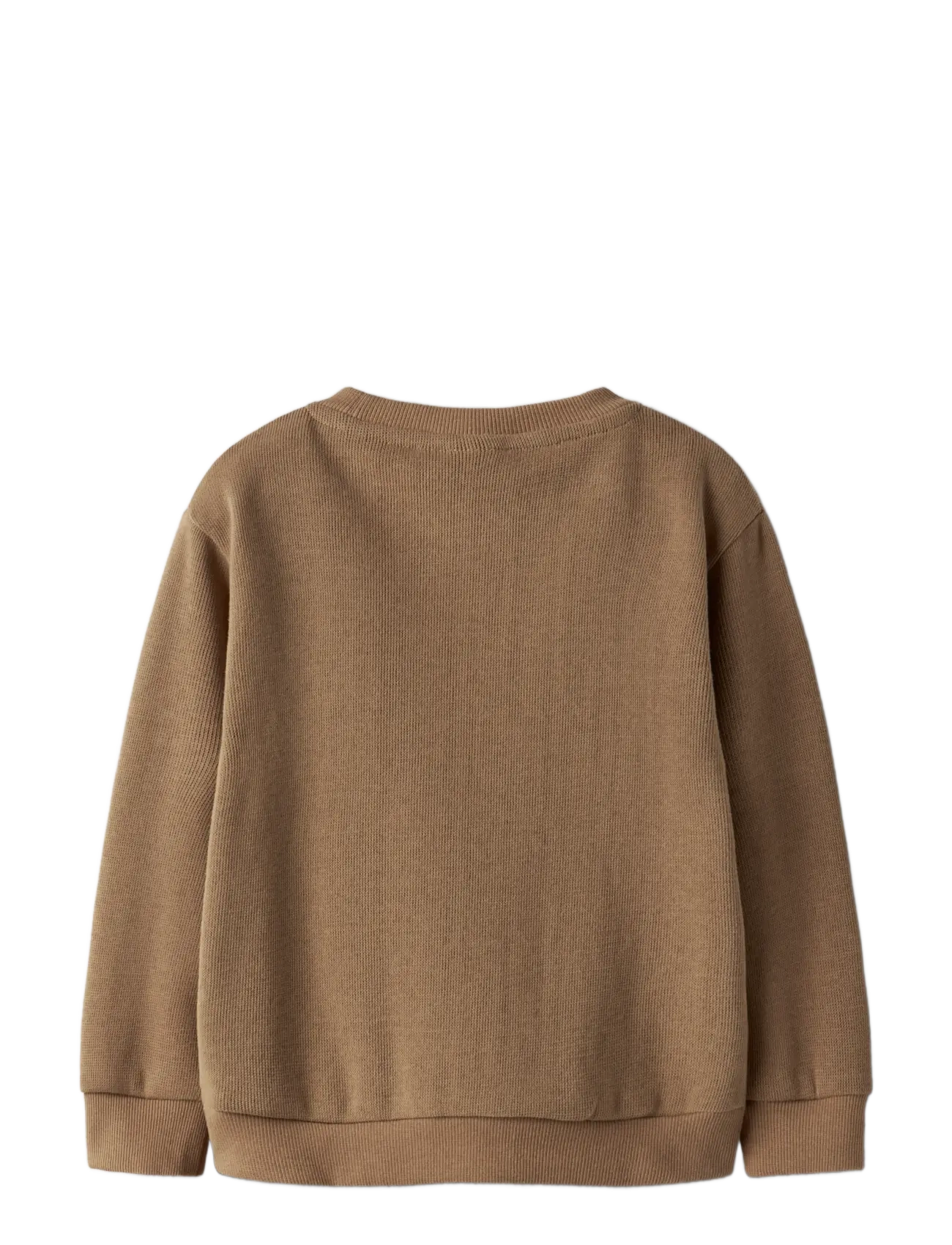 name it - NMMTOBEAR LS NREG SWEAT UNB - sweatshirts - toasted coconut - 2