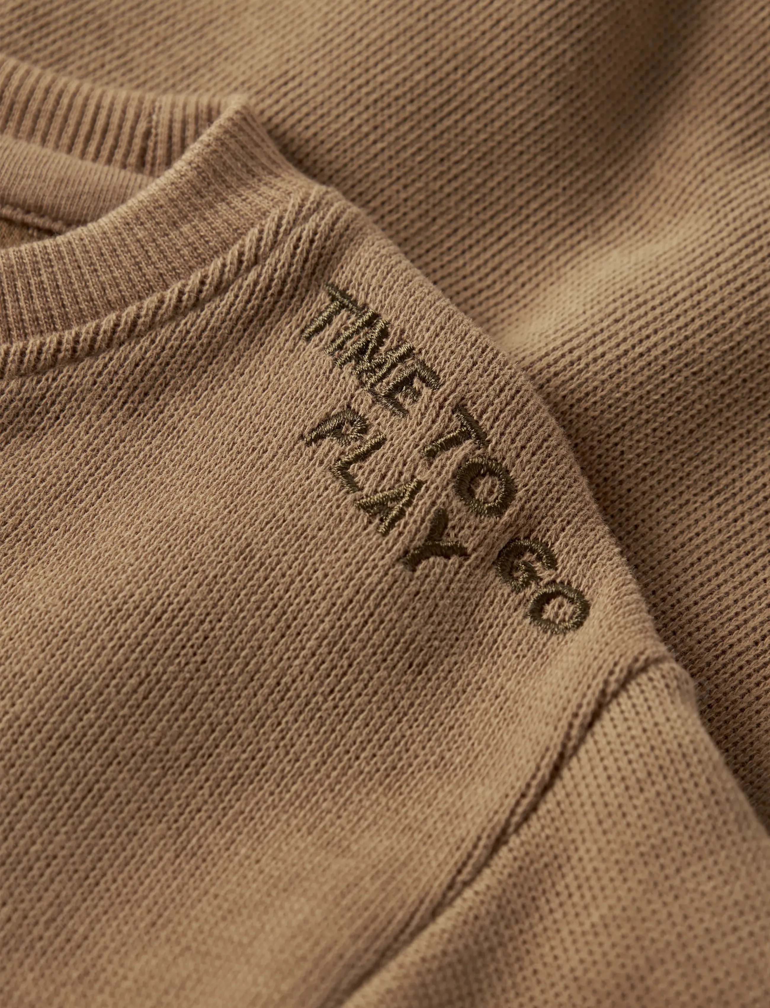 name it - NMMTOBEAR LS NREG SWEAT UNB - sweatshirts - toasted coconut - 3