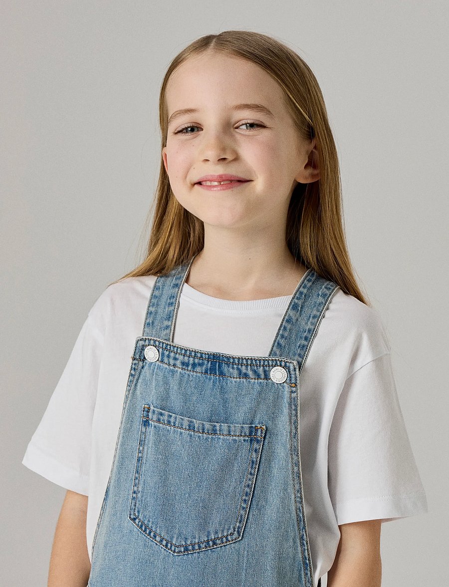 name it - NKFALMA DNM SHORTSALL 2228-OV F - jumpsuits - medium blue denim - 3