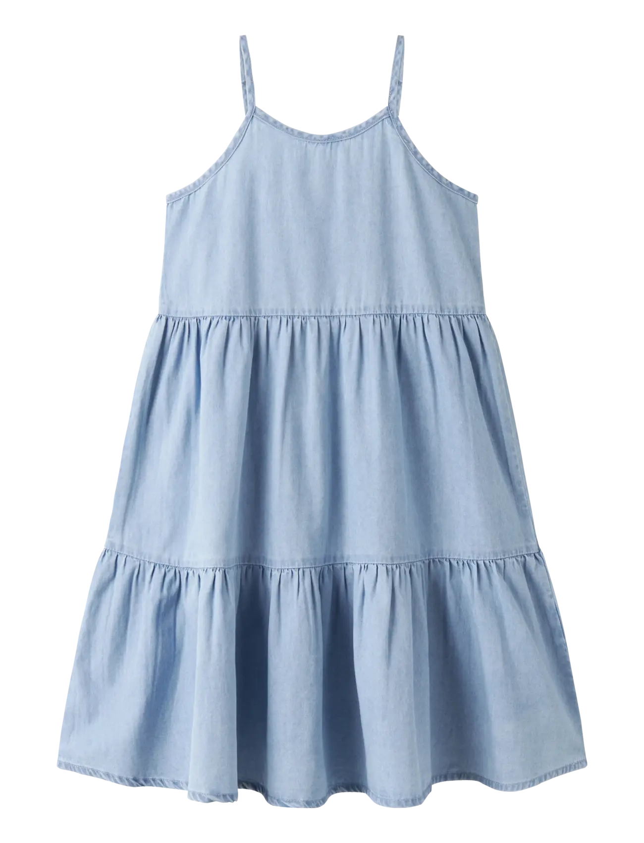 name it NKFNAYA DNM DRESS 2229-YX F - Kjoler & Nederdele - LIGHT BLUE DENIM / blue