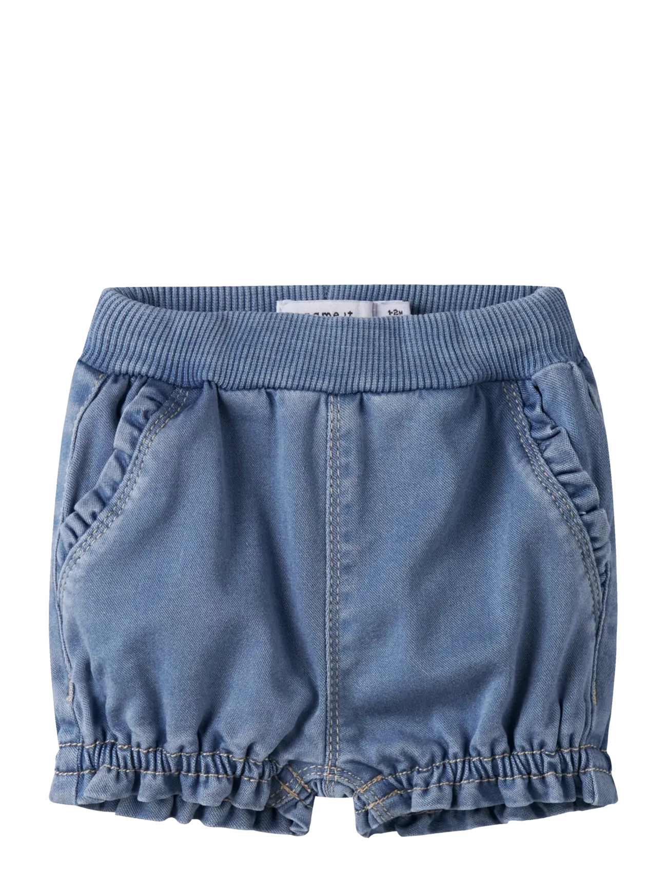 name it NBFBELLA BAG DNM BLOOMER 2117-TO F - Lühikesed püksid - LIGHT BLUE DENIM / blue