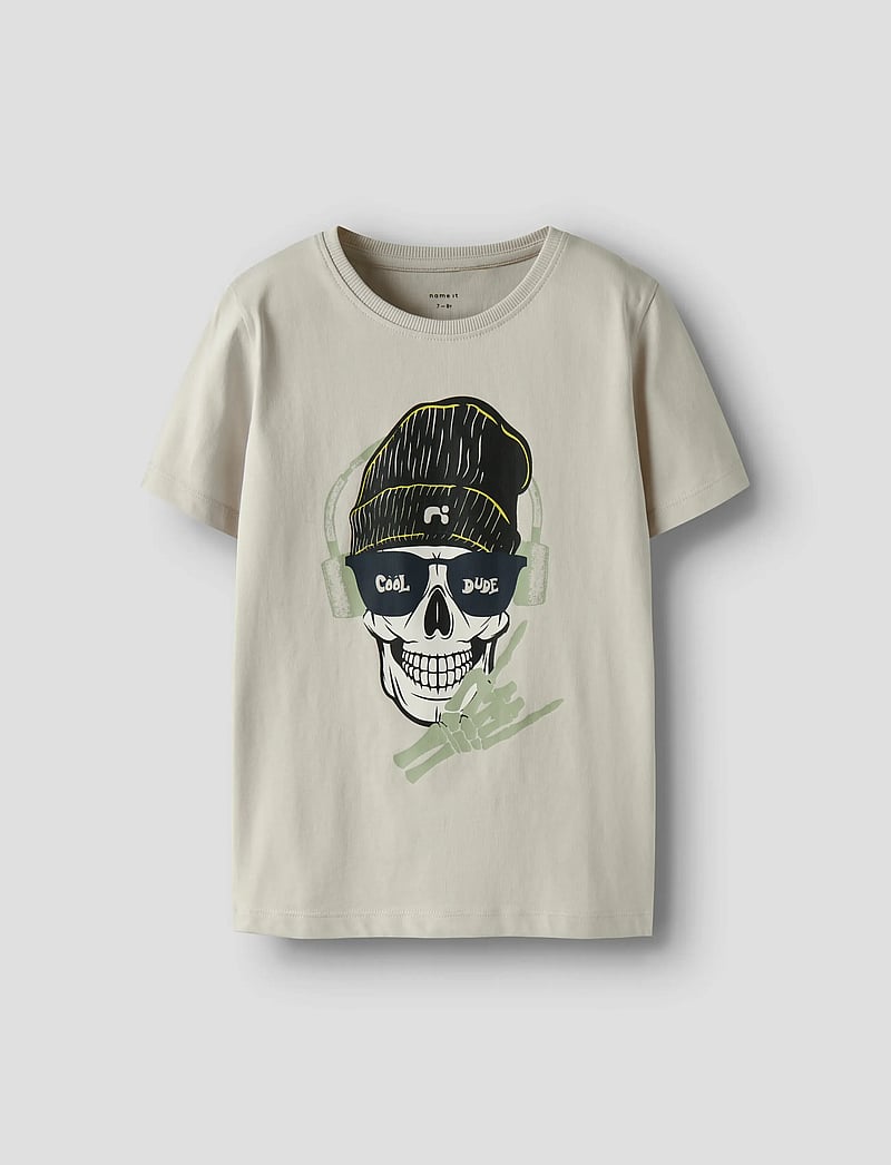 name it - NKMTED SS TOP - lühikeste varrukatega t-särgid - pumice stone - 0