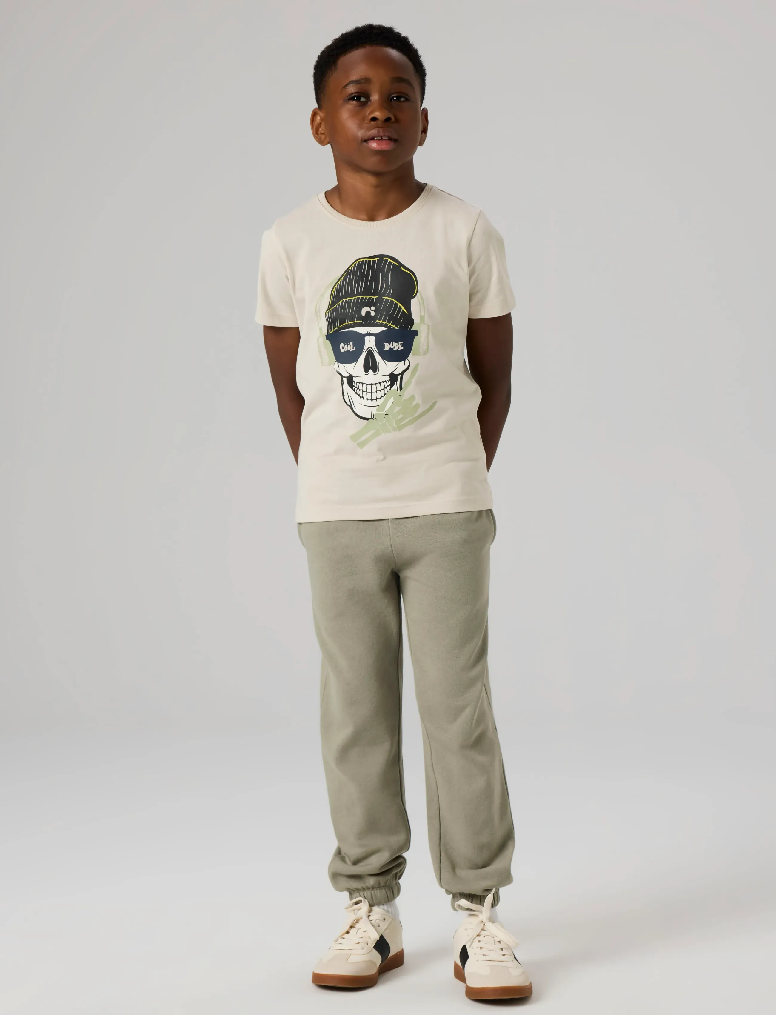 name it - NKMTED SS TOP - kortærmede t-shirts - pumice stone - 2