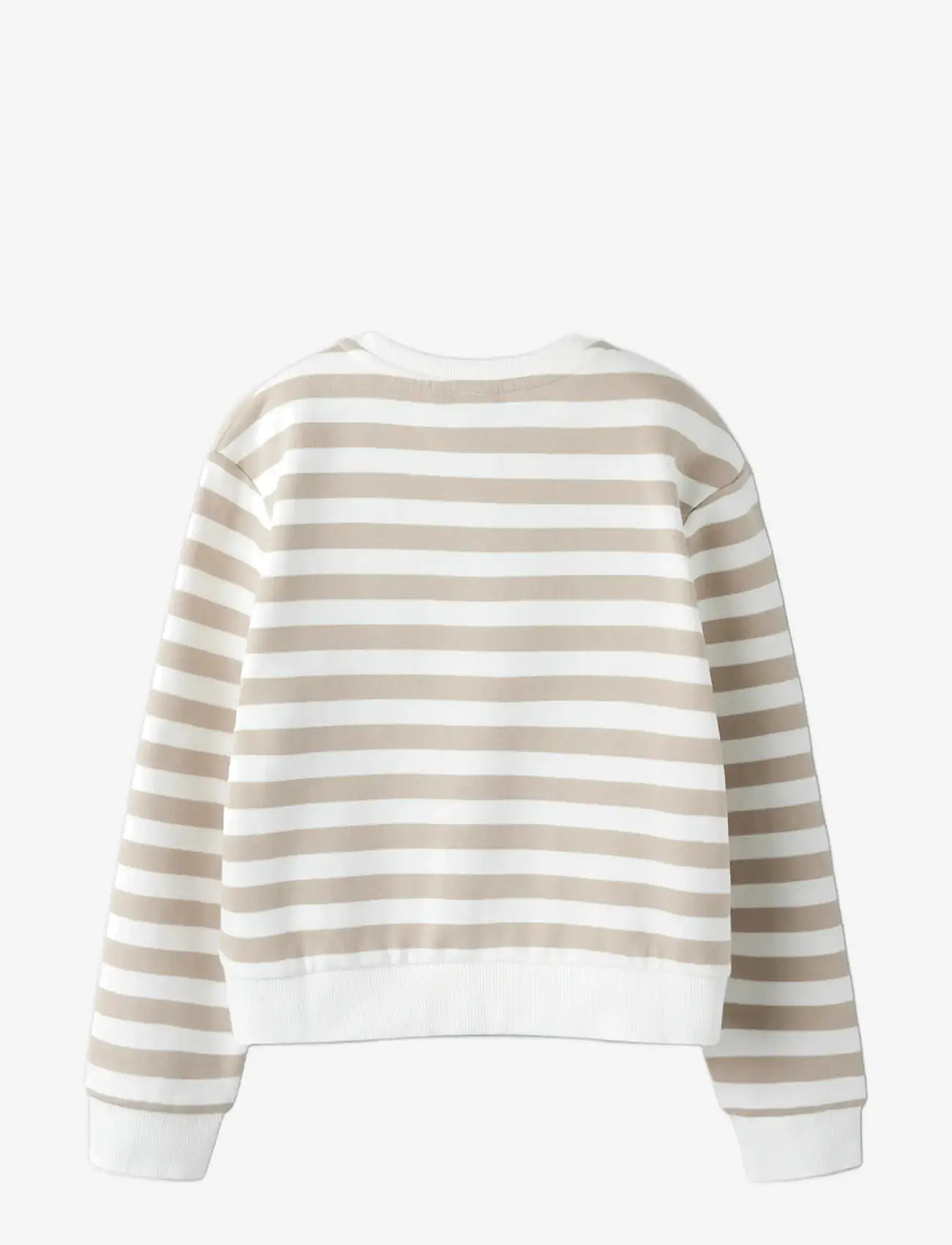 name it - NKFBELL SHORT NREG LS SWE BRU PS NOOS - sweatshirts - cloud dancer - 2