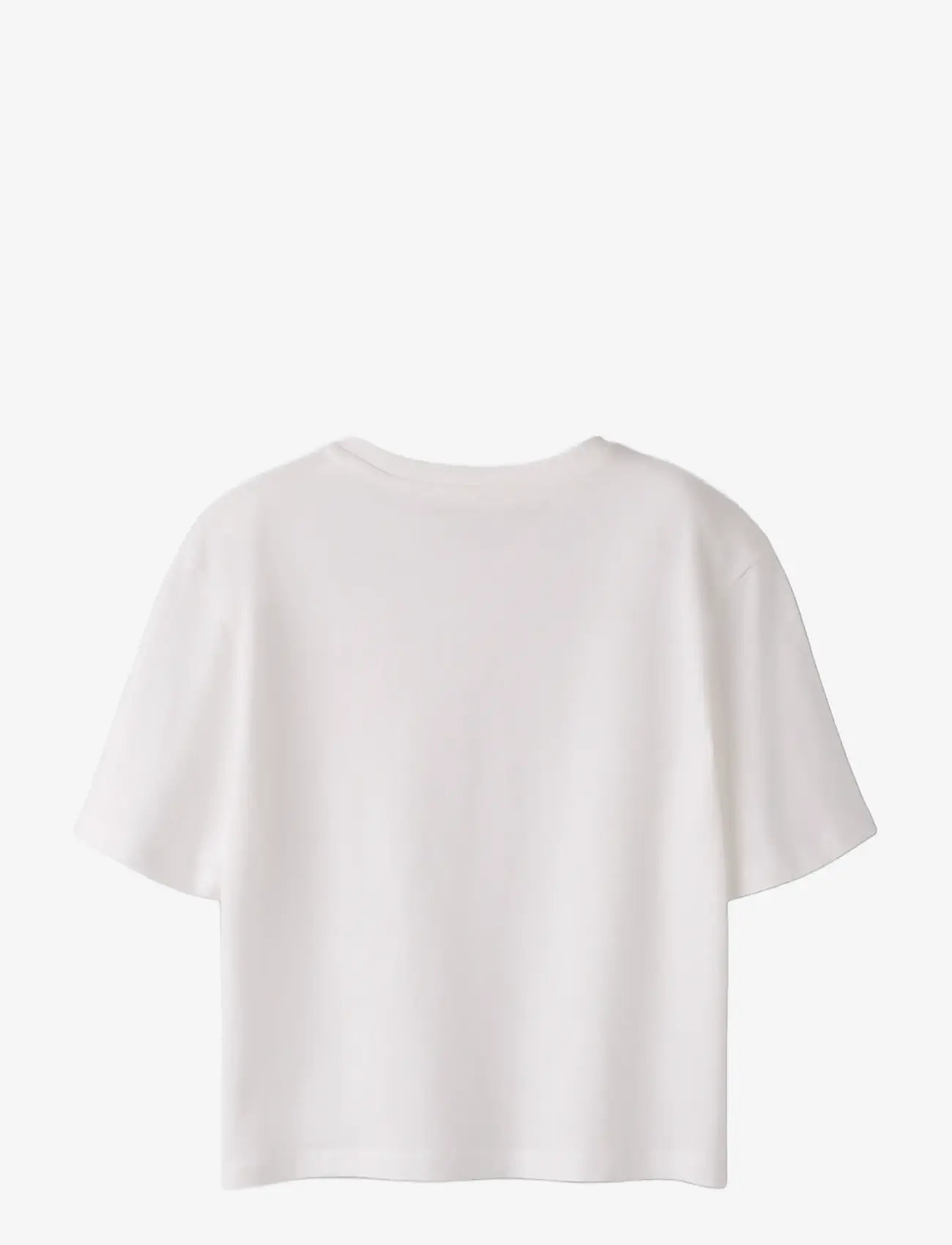 name it - NKFBEATRICE SS NREG SH TOP BOX PS NOOS - kortærmede t-shirts - cloud dancer - 2