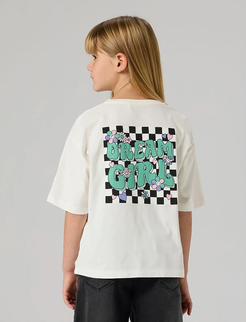 name it - NKFTARA SS RLX TOP PS NOOS - kortärmade t-shirts - cloud dancer - 2