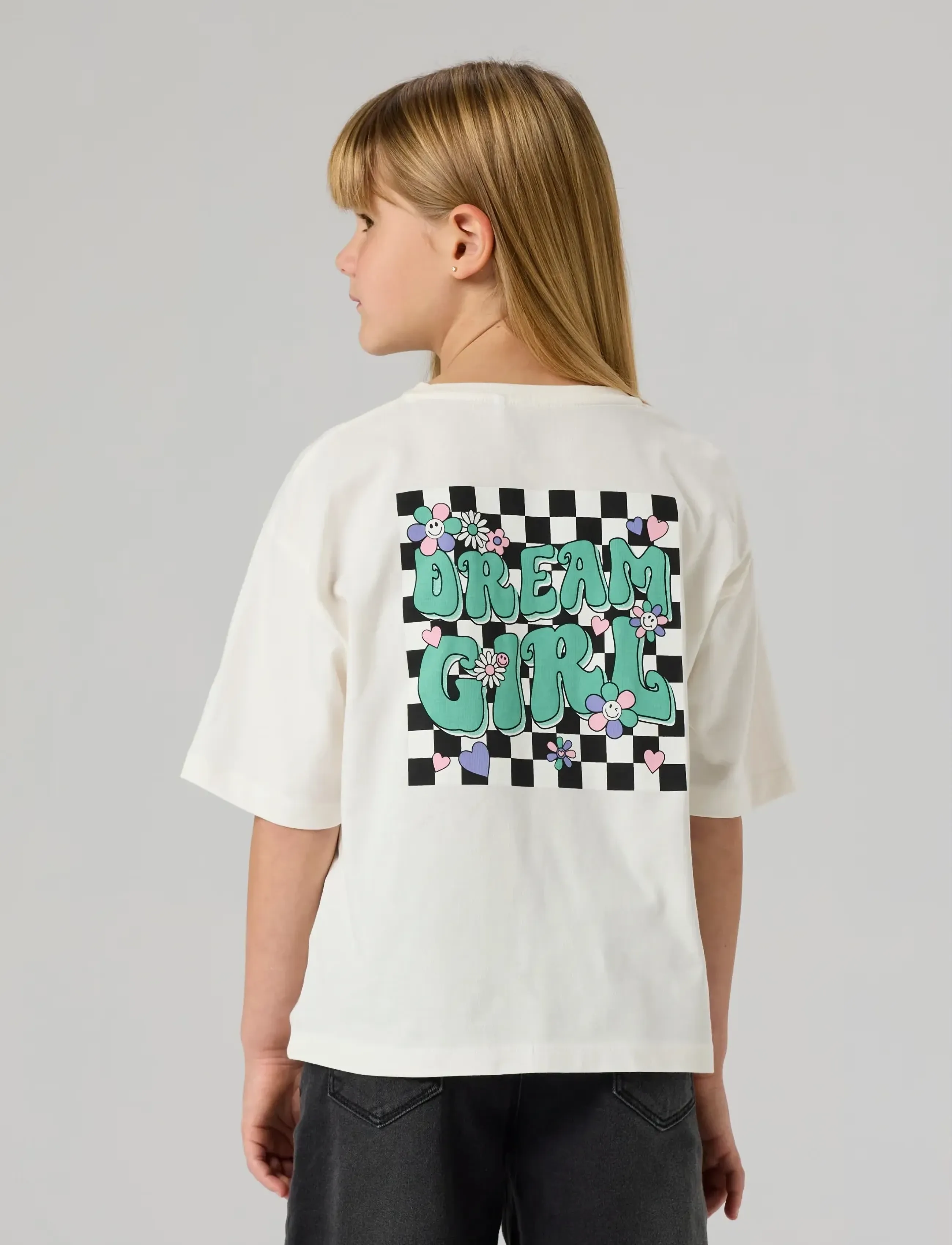 name it - NKFTARA SS RLX TOP PS NOOS - t-krekli ar īsām piedurknēm - cloud dancer - 2