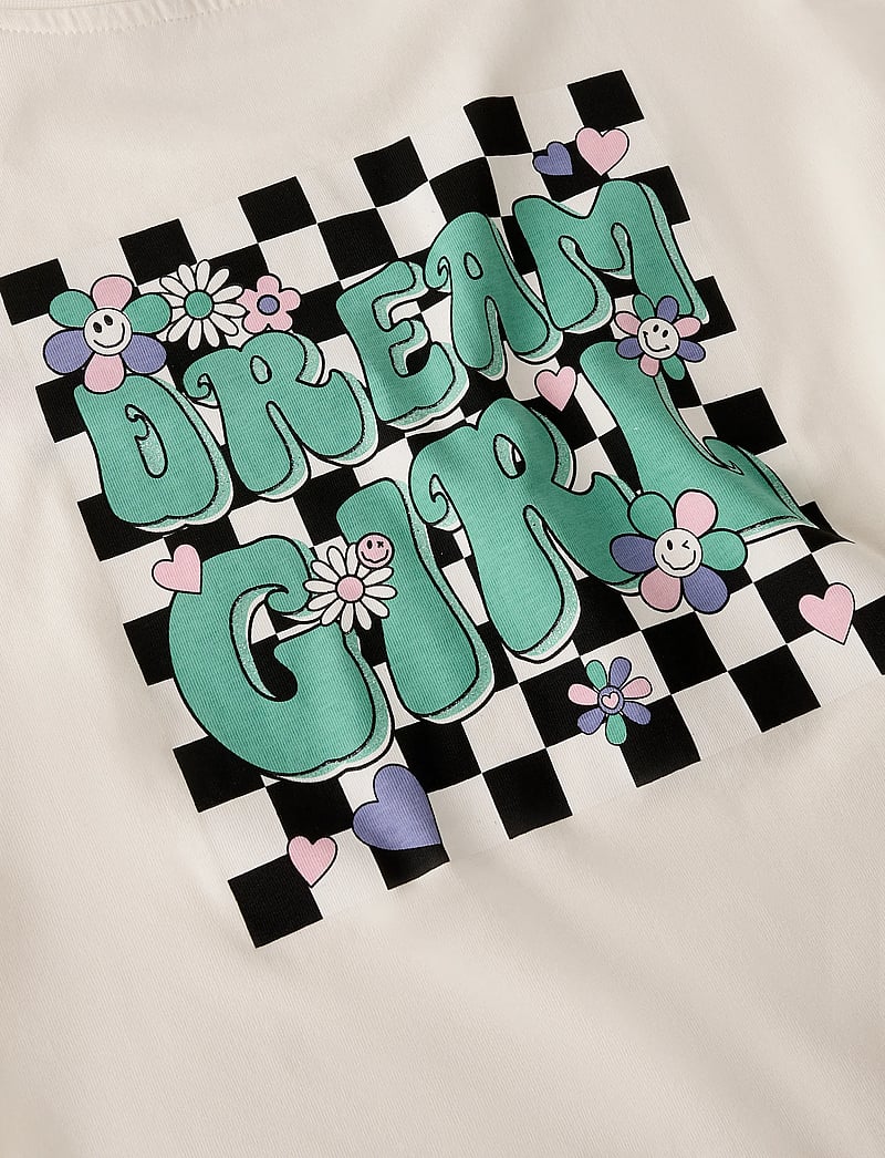 name it - NKFTARA SS RLX TOP PS NOOS - kortärmade t-shirts - cloud dancer - 3