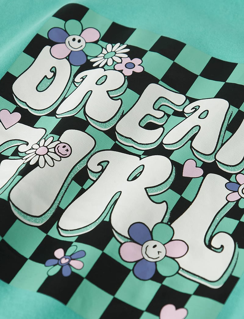 name it - NKFTARA SS RLX TOP PS NOOS - kurzärmelige - pool blue - 3