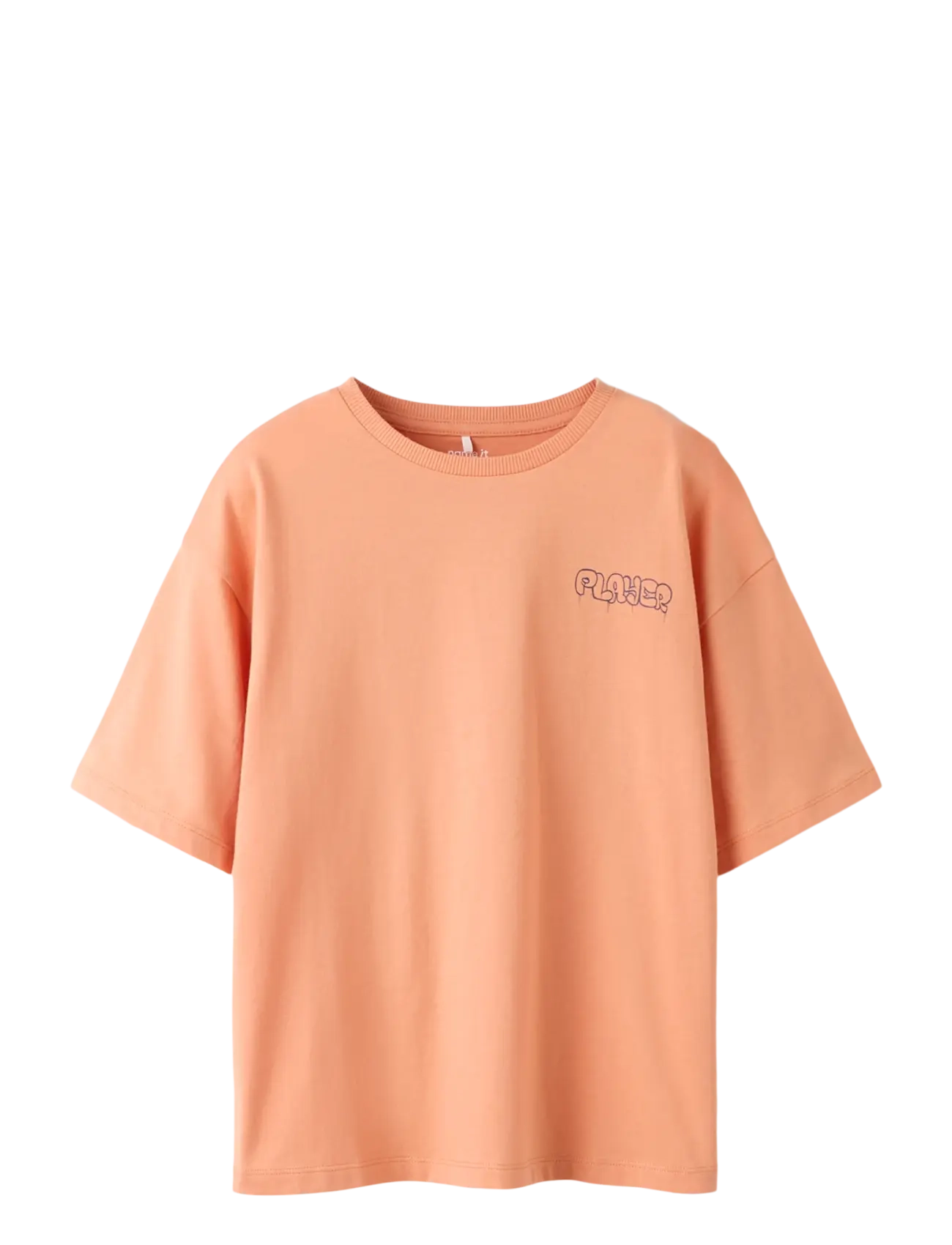 name it NKMBLEZE SS RLX TOP PS NOOS - Överdelar - SHELL CORAL / orange