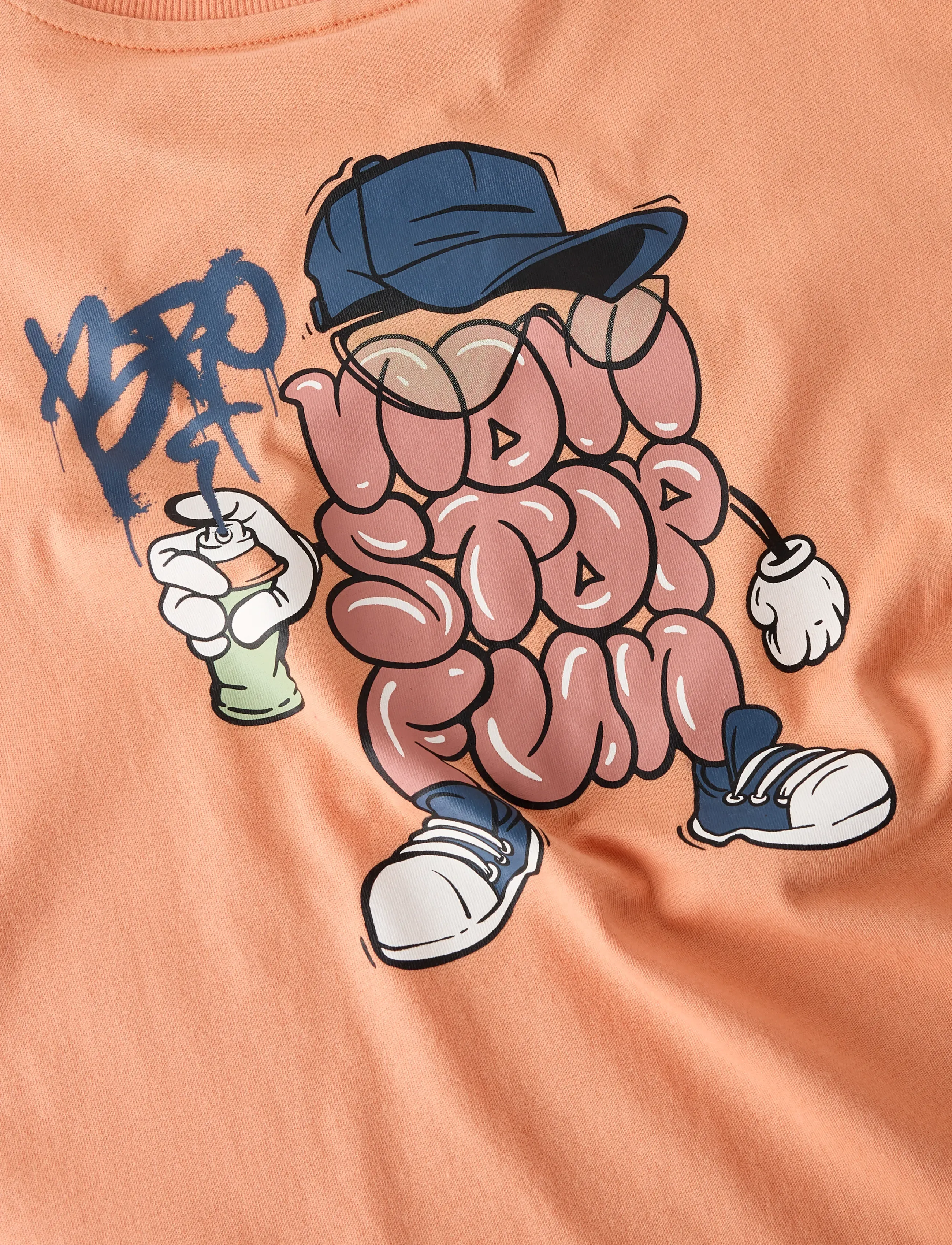 name it - NKMBLEZE SS RLX TOP PS NOOS - short-sleeved t-shirts - shell coral - 4