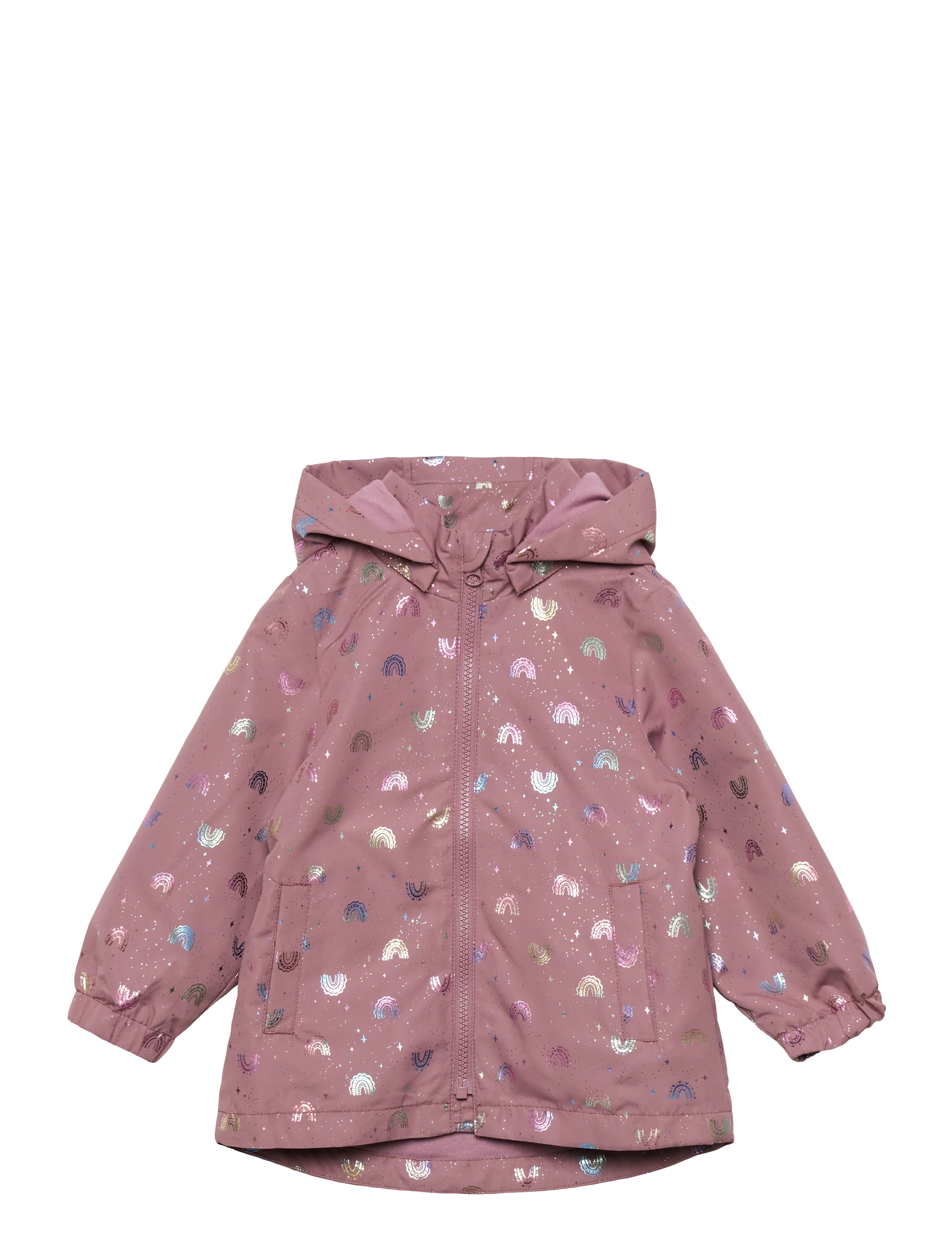 name it NMFMAXI JACKET LI FOIL AOP - Baby 44-92 - GRAPE SHAKE / pink/rose