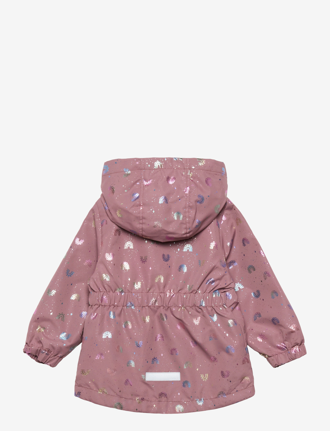 name it - NMFMAXI JACKET LI FOIL AOP - regenjacken - grape shake - 1