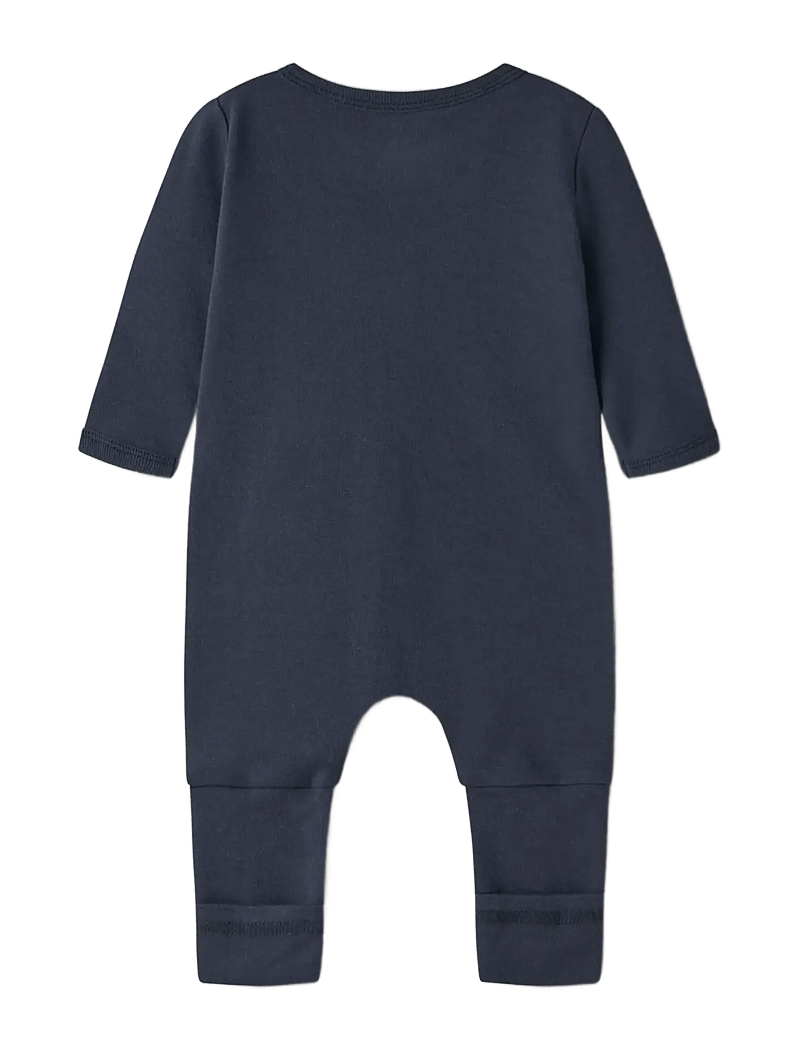 name it - NBMNIGHTSUIT 2P ZIP FF FIRETRUCK NOOS - sovoveraller - grey melange - 2