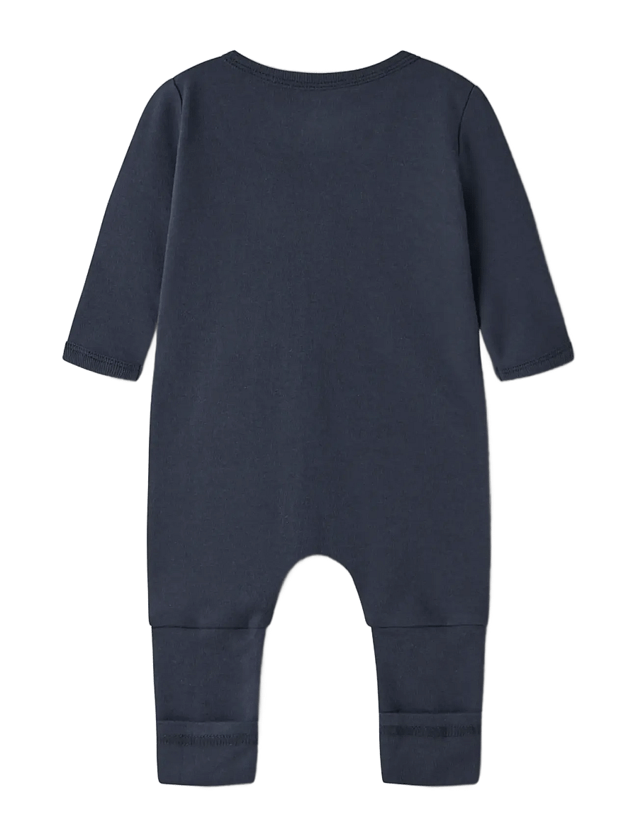 name it - NBMNIGHTSUIT 2P ZIP FF FIRETRUCK NOOS - magamiskombinesoonid - grey melange - 2