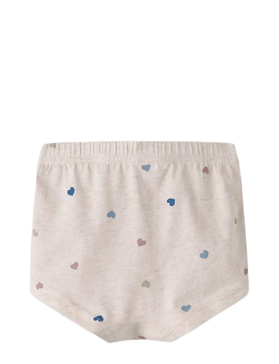 name it - NMFTIGHTS 3P PEYOTE HEARTS NOOS - shoppa efter ålder - peyote melange - 2