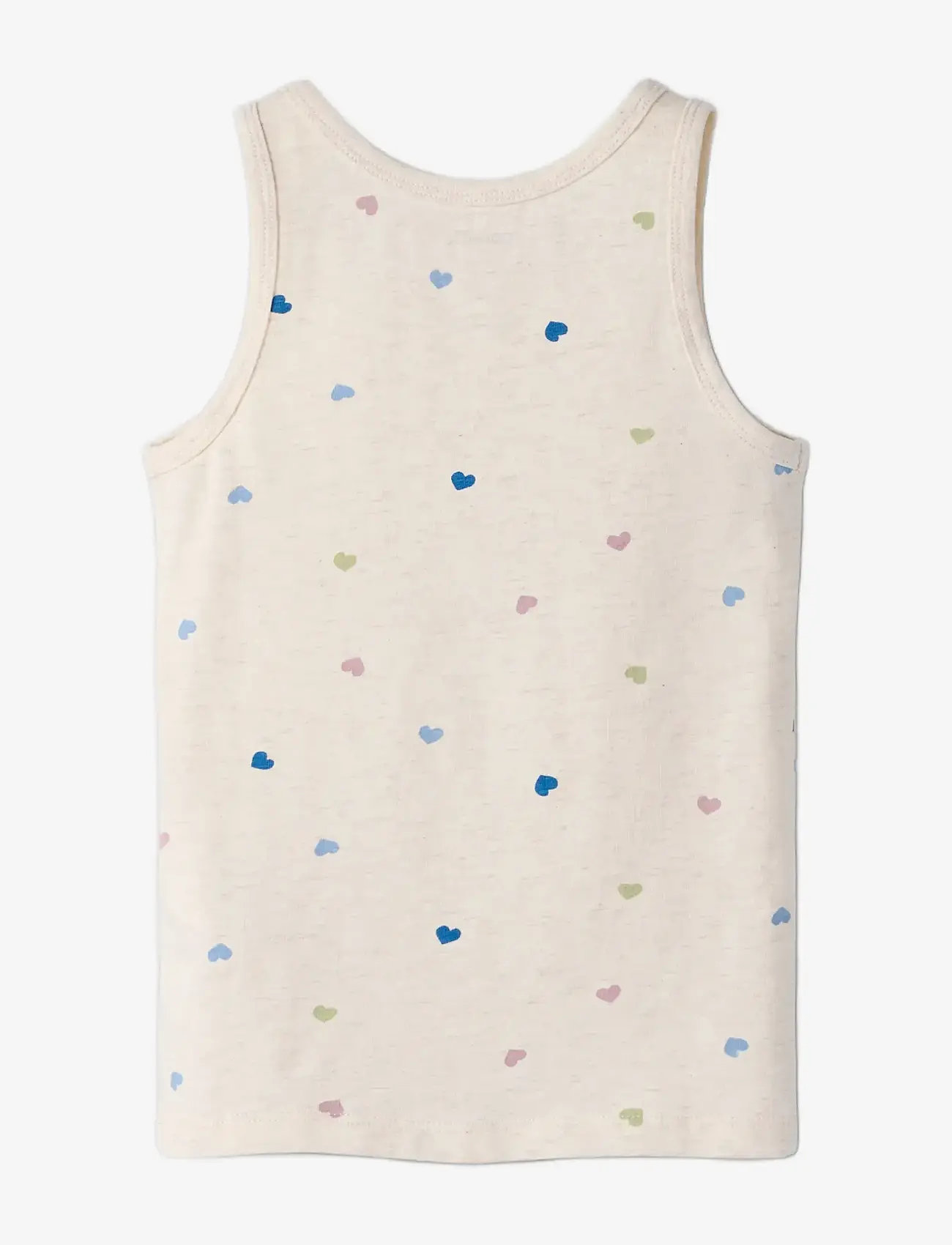 name it - NMFTANK TOP 2P PEYOTE HEARTS NOOS - Õlapaeltega topid - peyote melange - 2
